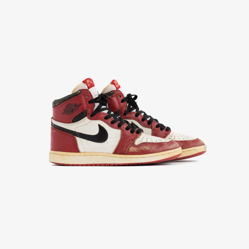 Vintage 1985 Jordan 1 Chicago Sneakers made by Aime Leon Dore