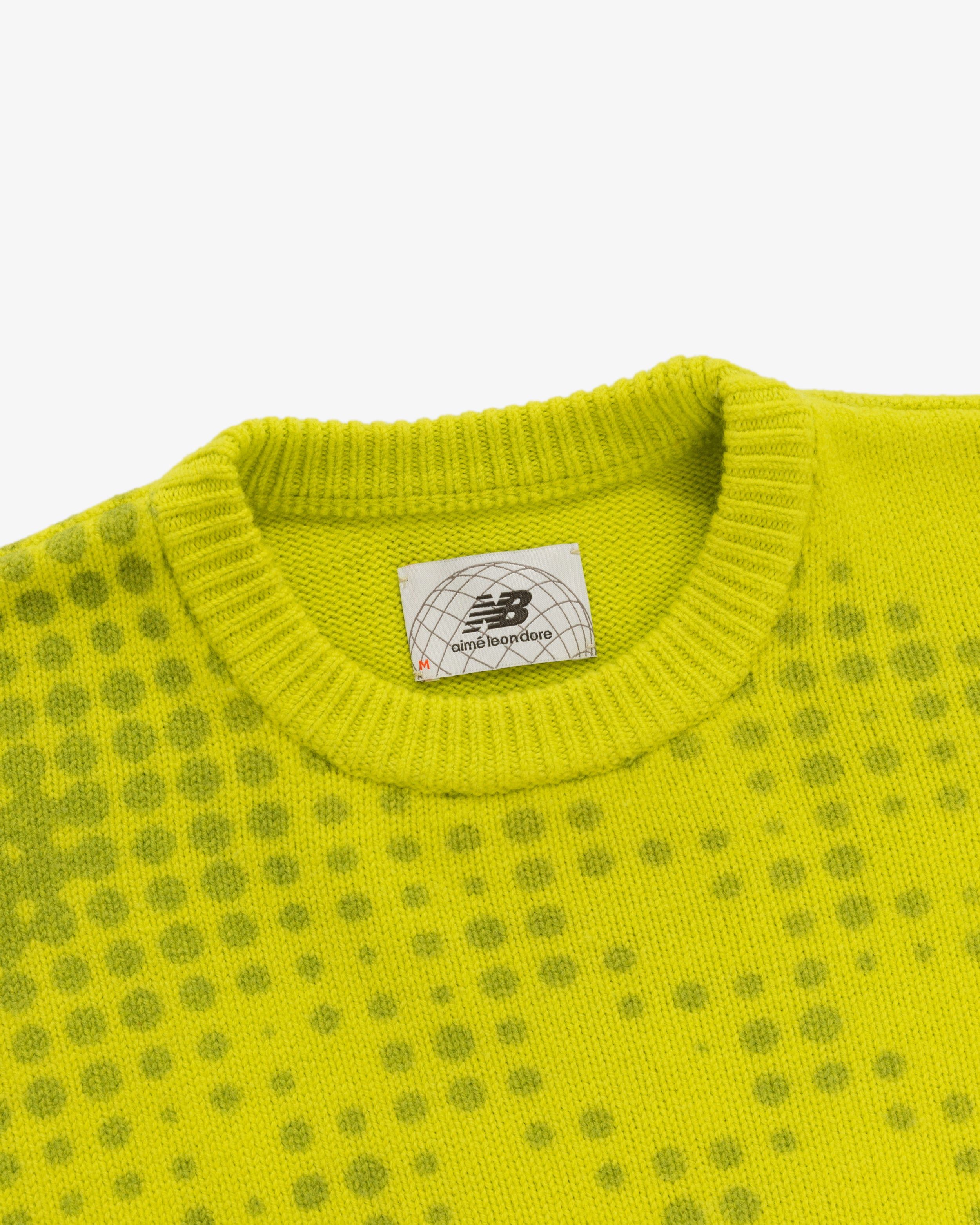 ALD / New Balance Geo Print Crewneck Sweater sold by Aime Leon Dore product image thumbnail 4