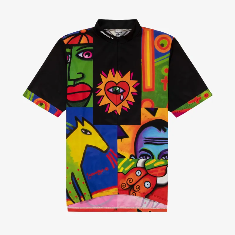 Vintage 1996 Artist Cycling Jersey made by Aime Leon Dore