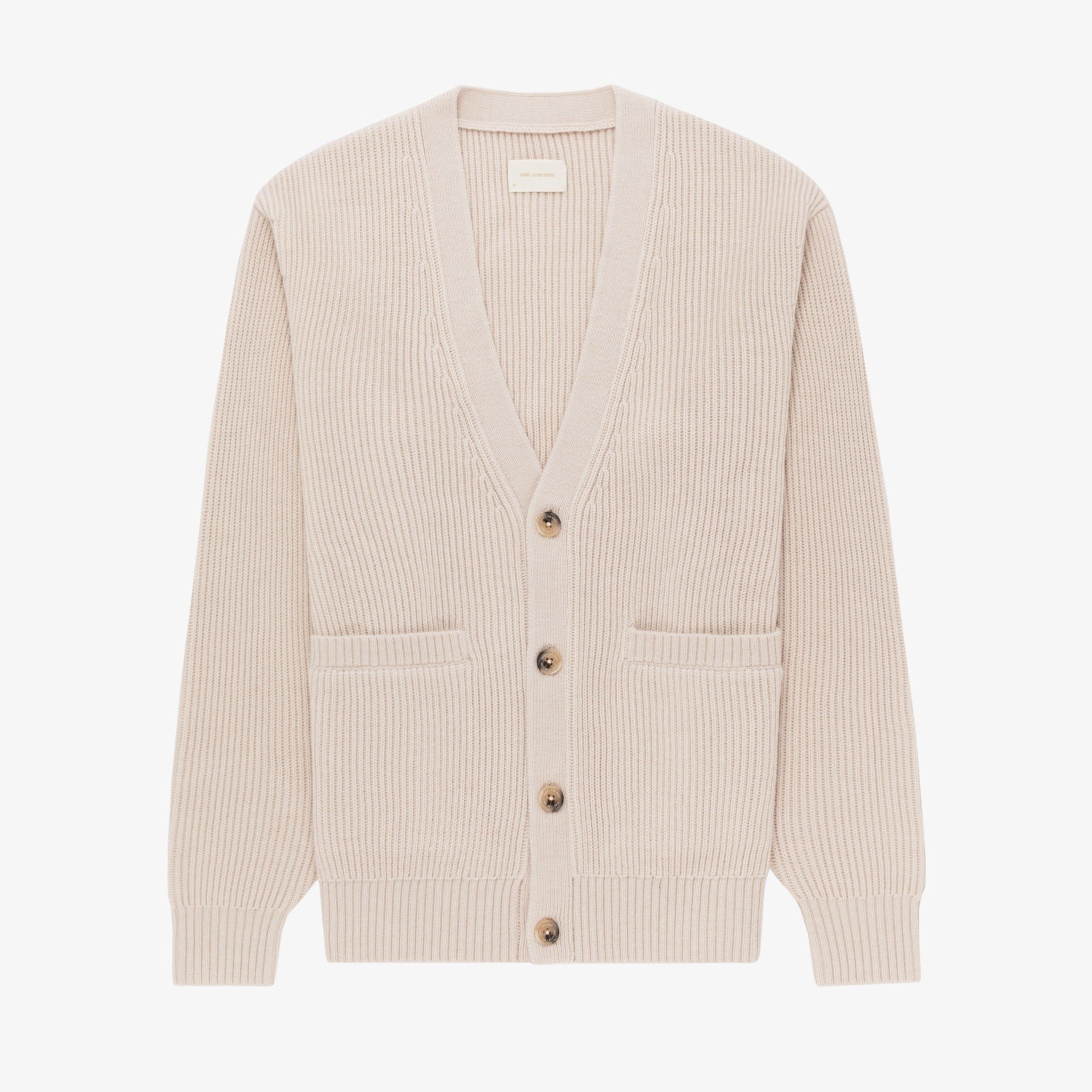 Waffle Knit Cardigan sold by Aime Leon Dore