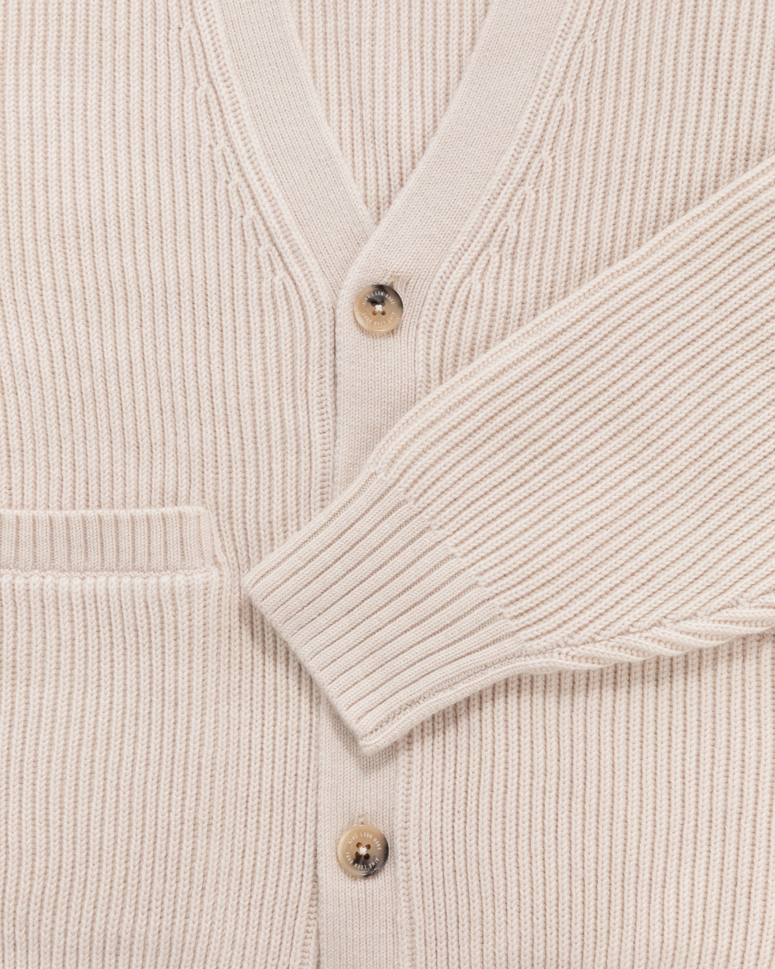Waffle Knit Cardigan sold by Aime Leon Dore product image thumbnail 3