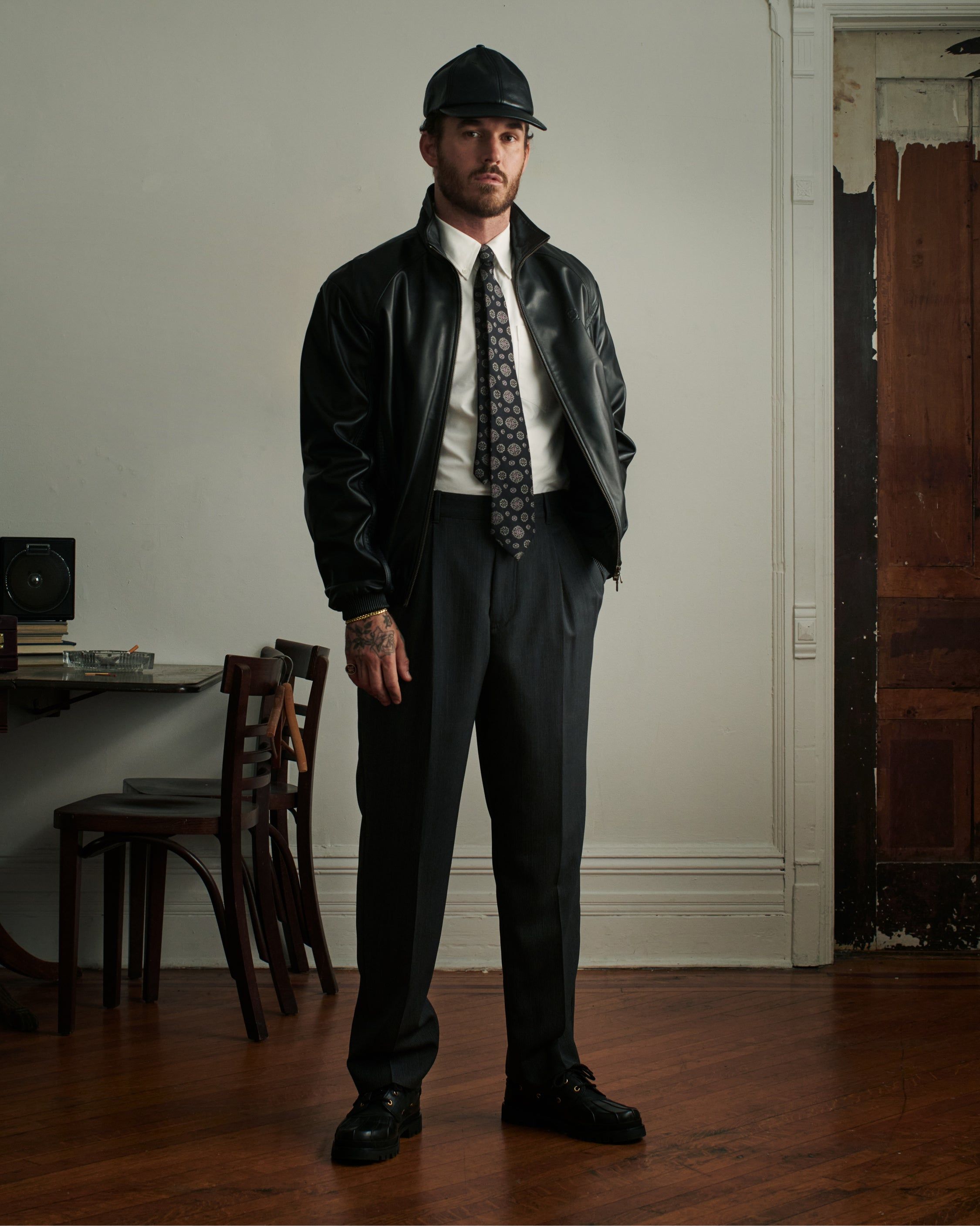 Double Pleated Wool Trouser sold by Aime Leon Dore product image thumbnail 3