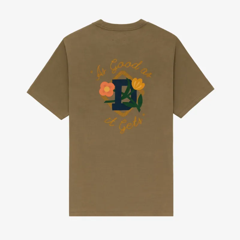 ALD / Drake's Printed Chain Stitch Tee sold by Aime Leon Dore