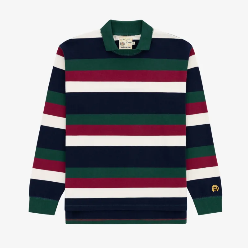 ALD / Drake's Mock Collar Rugby sold by Aime Leon Dore