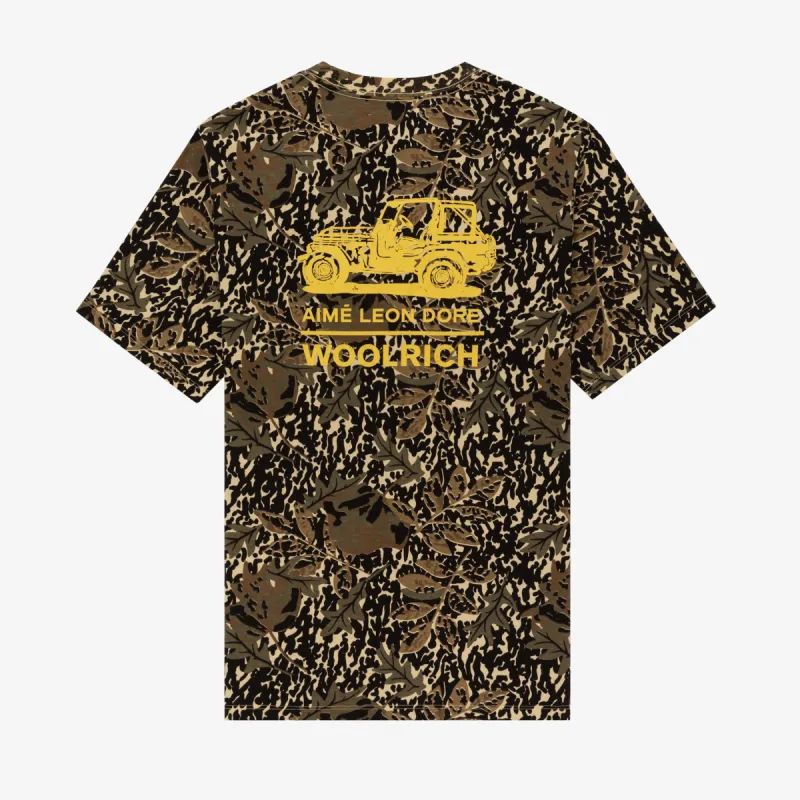 ALD / Woolrich All Terrain Camo Tee made by Aime Leon Dore