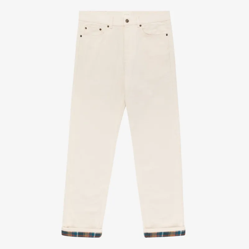 Flannel Lined Denim sold by Aime Leon Dore