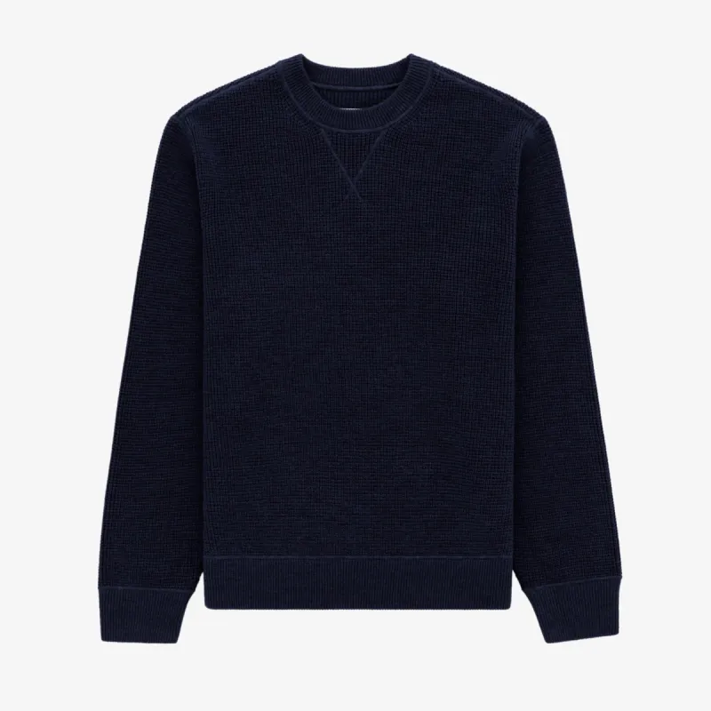 Merino Waffle Crewneck Sweater sold by Aime Leon Dore