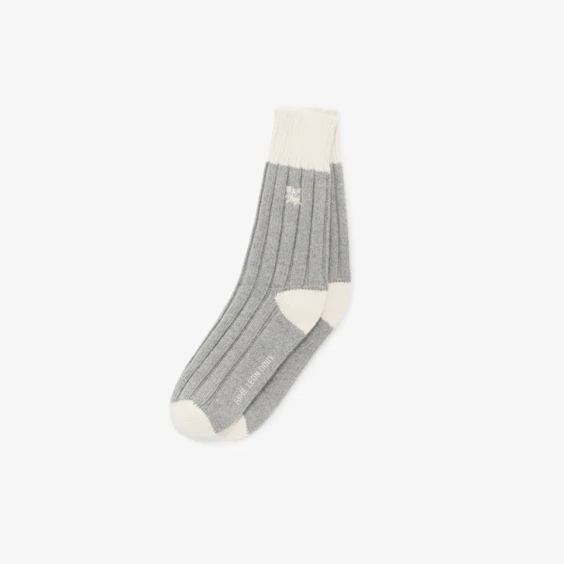 Color Block Crest Sock sold by Aime Leon Dore