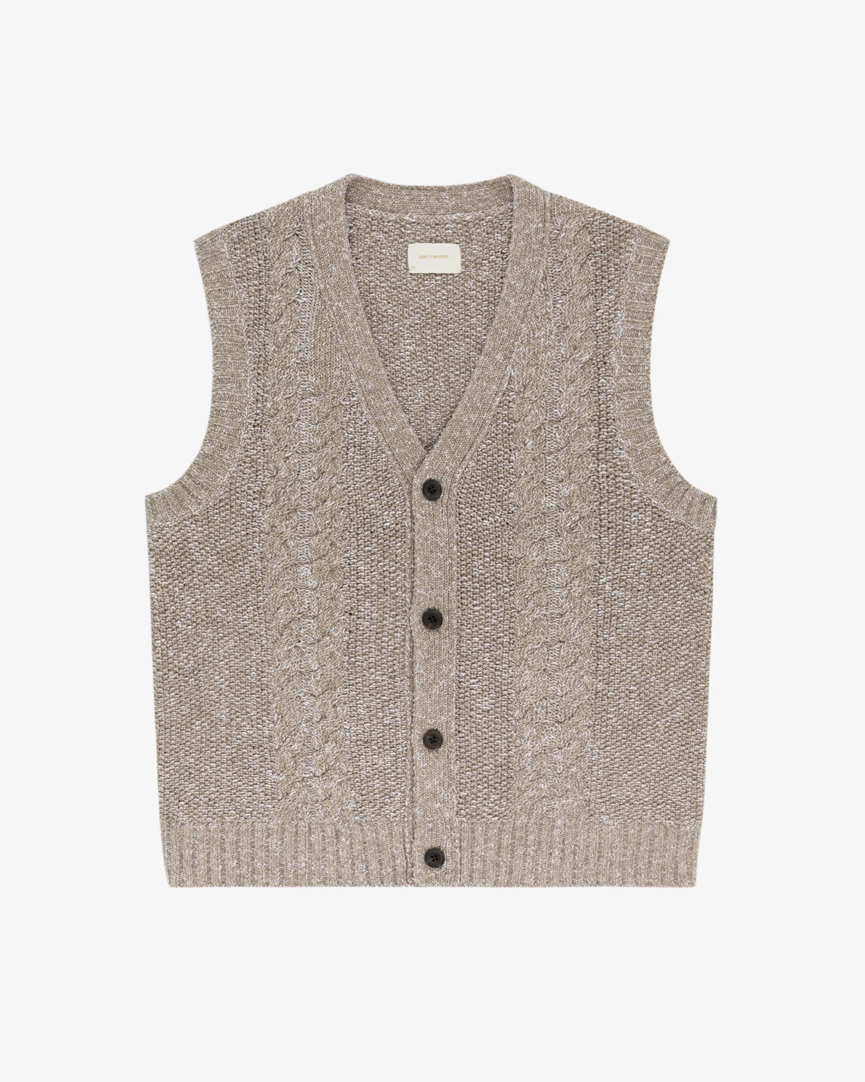 Cable Knit Vest sold by Aime Leon Dore product image thumbnail 2
