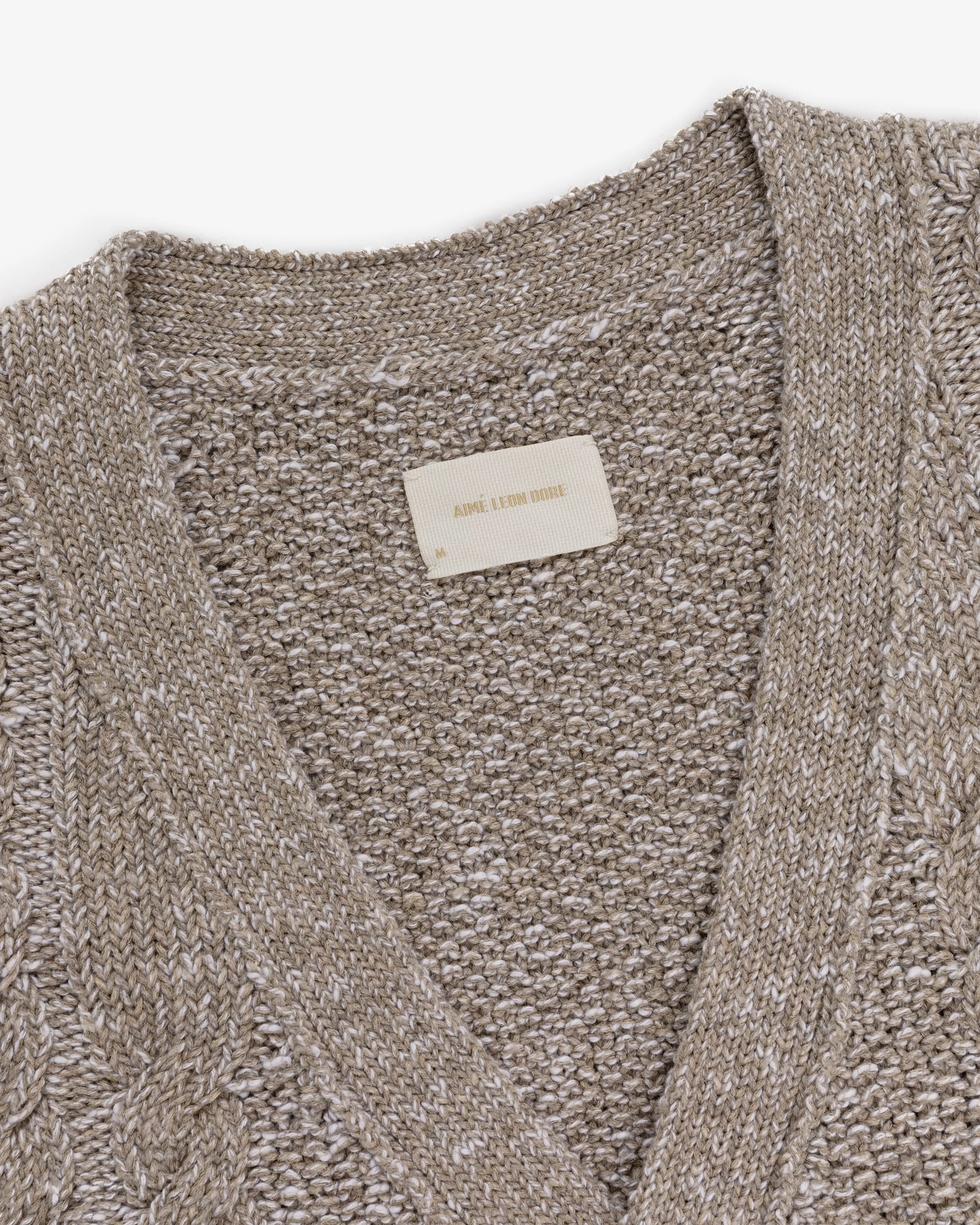 Cable Knit Vest sold by Aime Leon Dore product image thumbnail 3