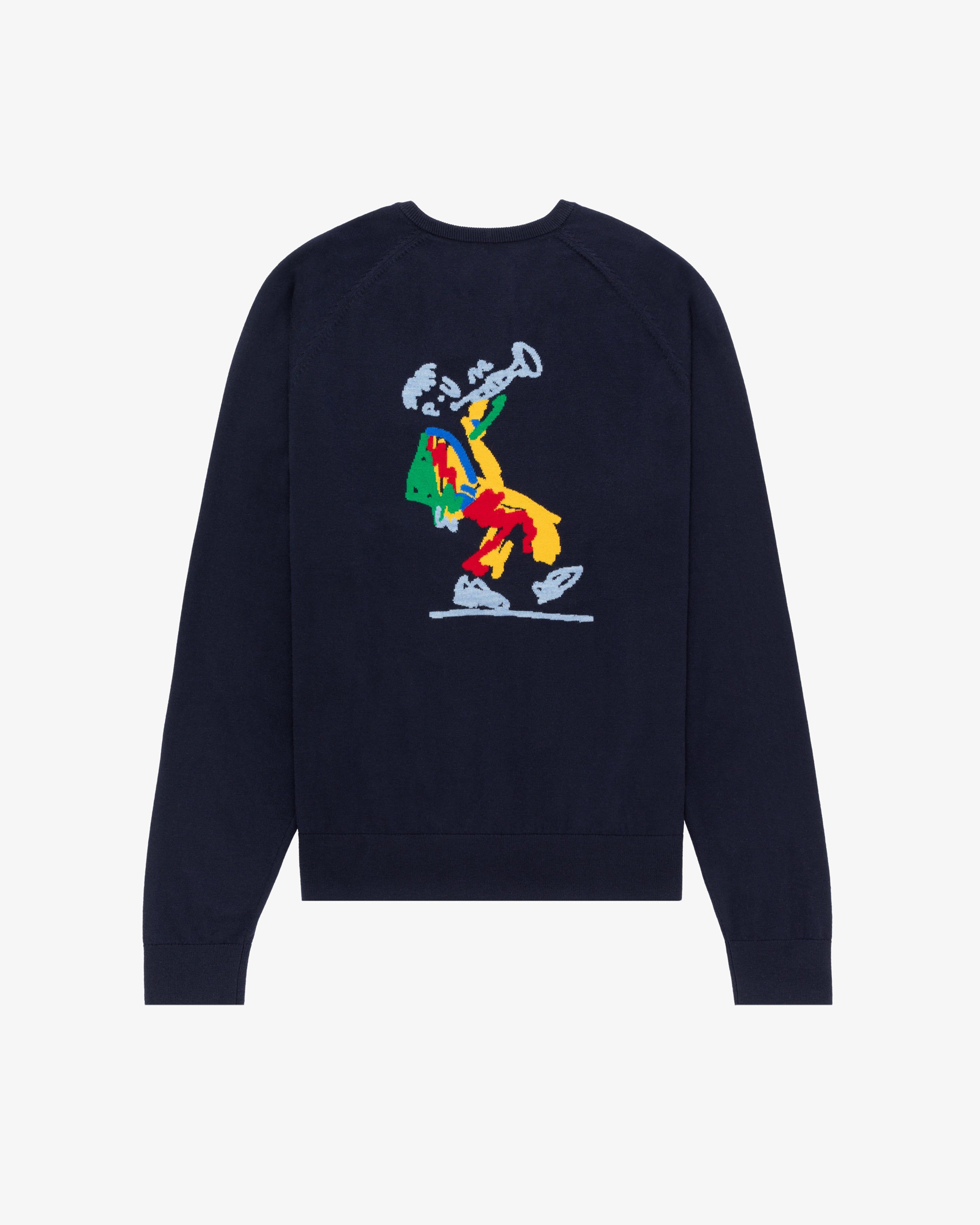 ALD / Drake's Intarsia Knit Sweater sold by Aime Leon Dore product image thumbnail 2