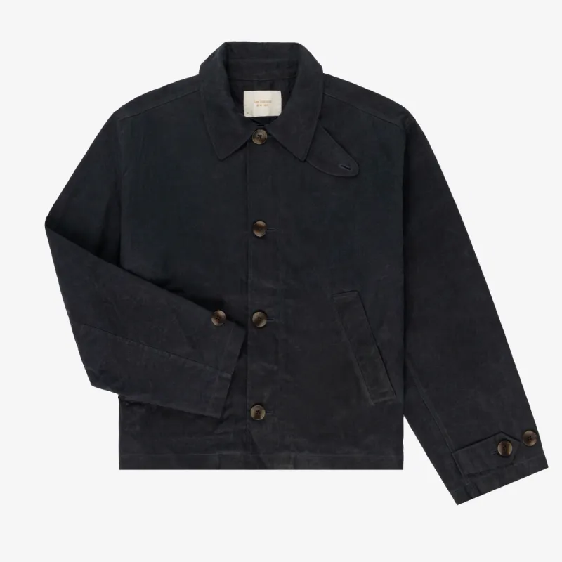 Waxed Cropped Topcoat sold by Aime Leon Dore