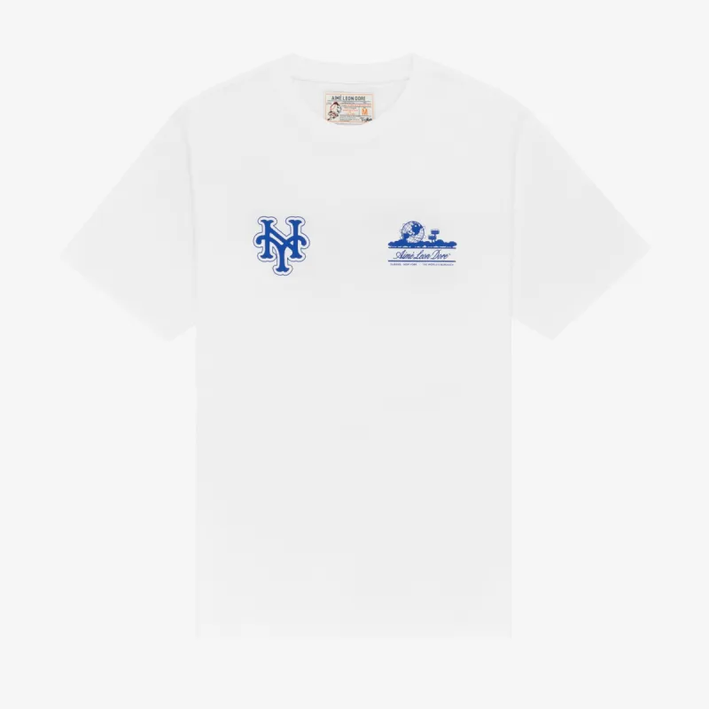 ALD / New York Mets Unisphere   Tee sold by Aime Leon Dore