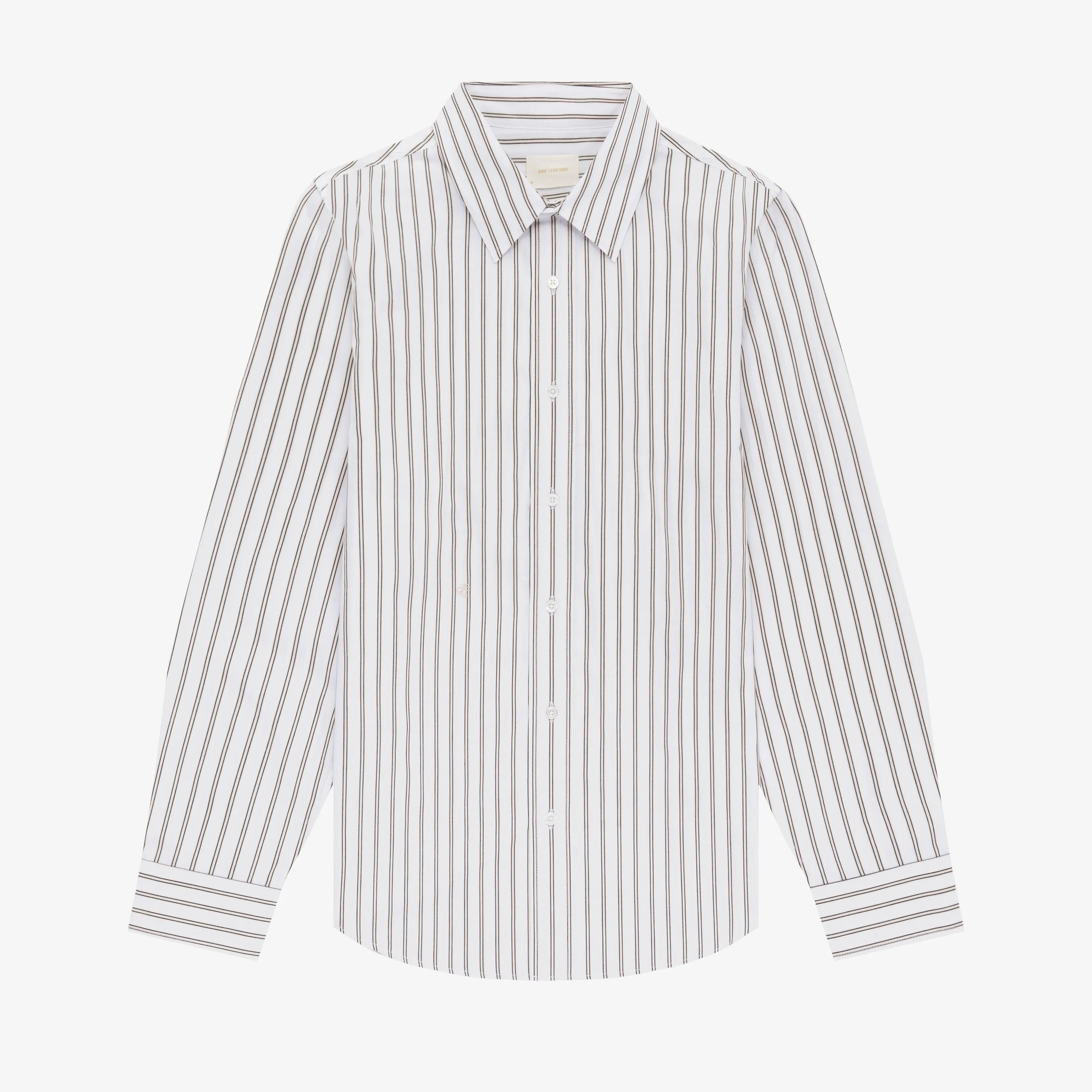 Striped Poplin Shirt sold by Aime Leon Dore