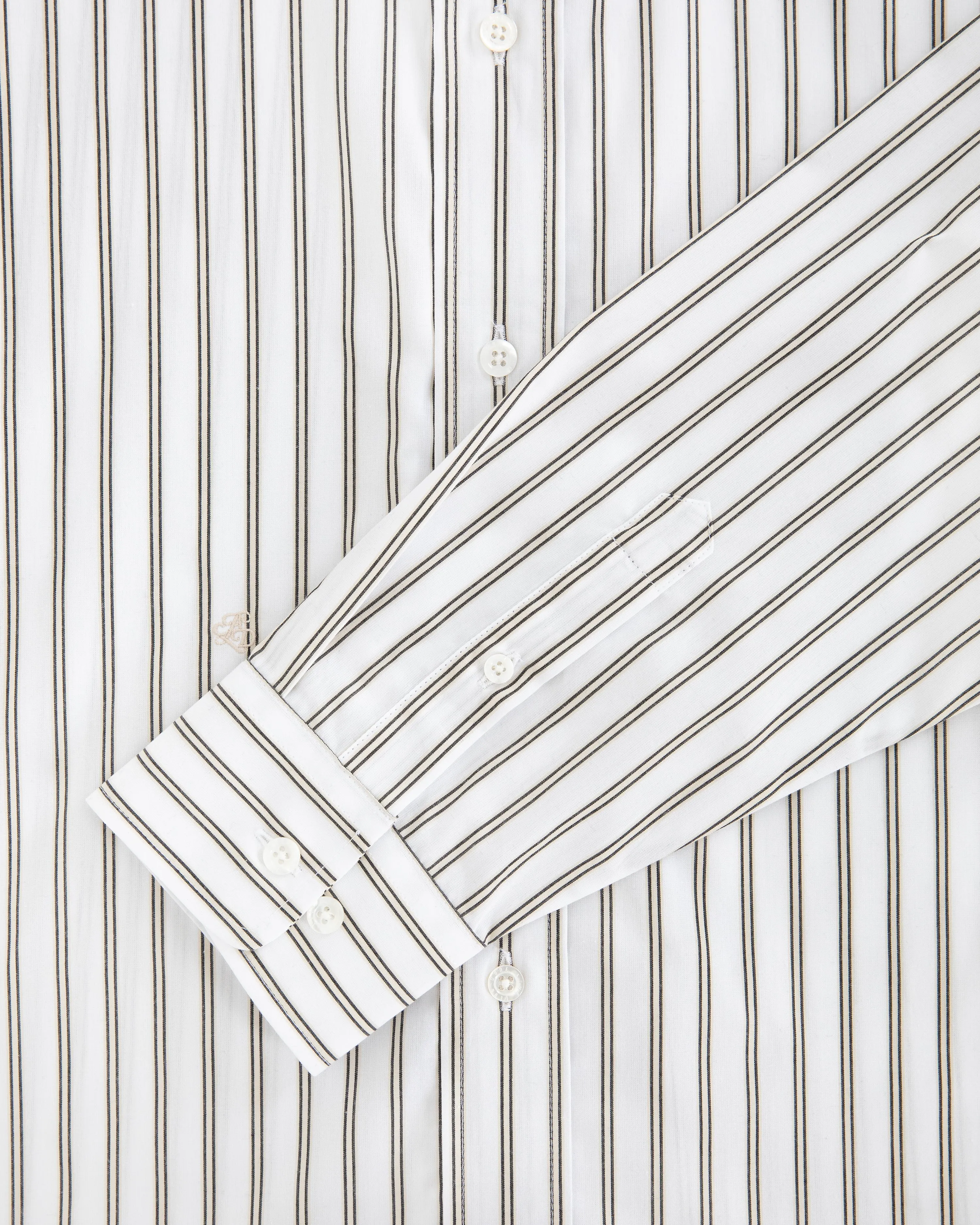 Striped Poplin Shirt sold by Aime Leon Dore product image thumbnail 5