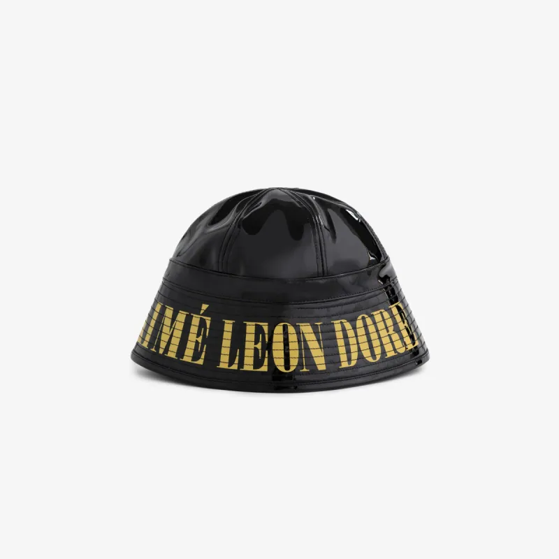 Patent Leather Bell Bucket Hat sold by Aime Leon Dore