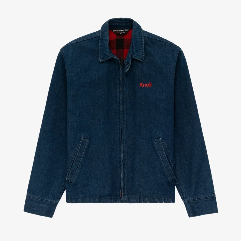 Knoll Blanket Lined Denim Jacket sold by Aime Leon Dore