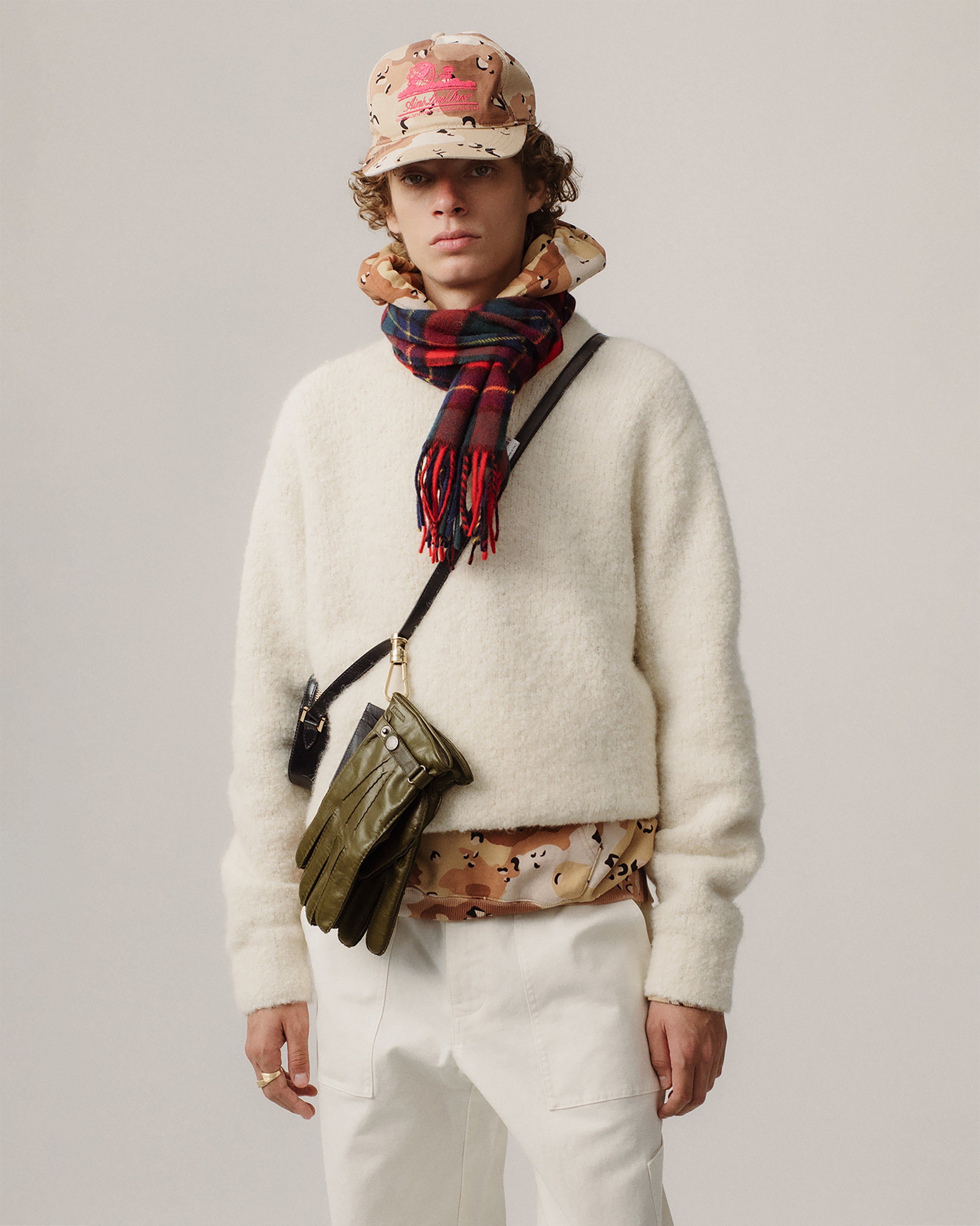 Boucle Crewneck Sweater sold by Aime Leon Dore product image thumbnail 3