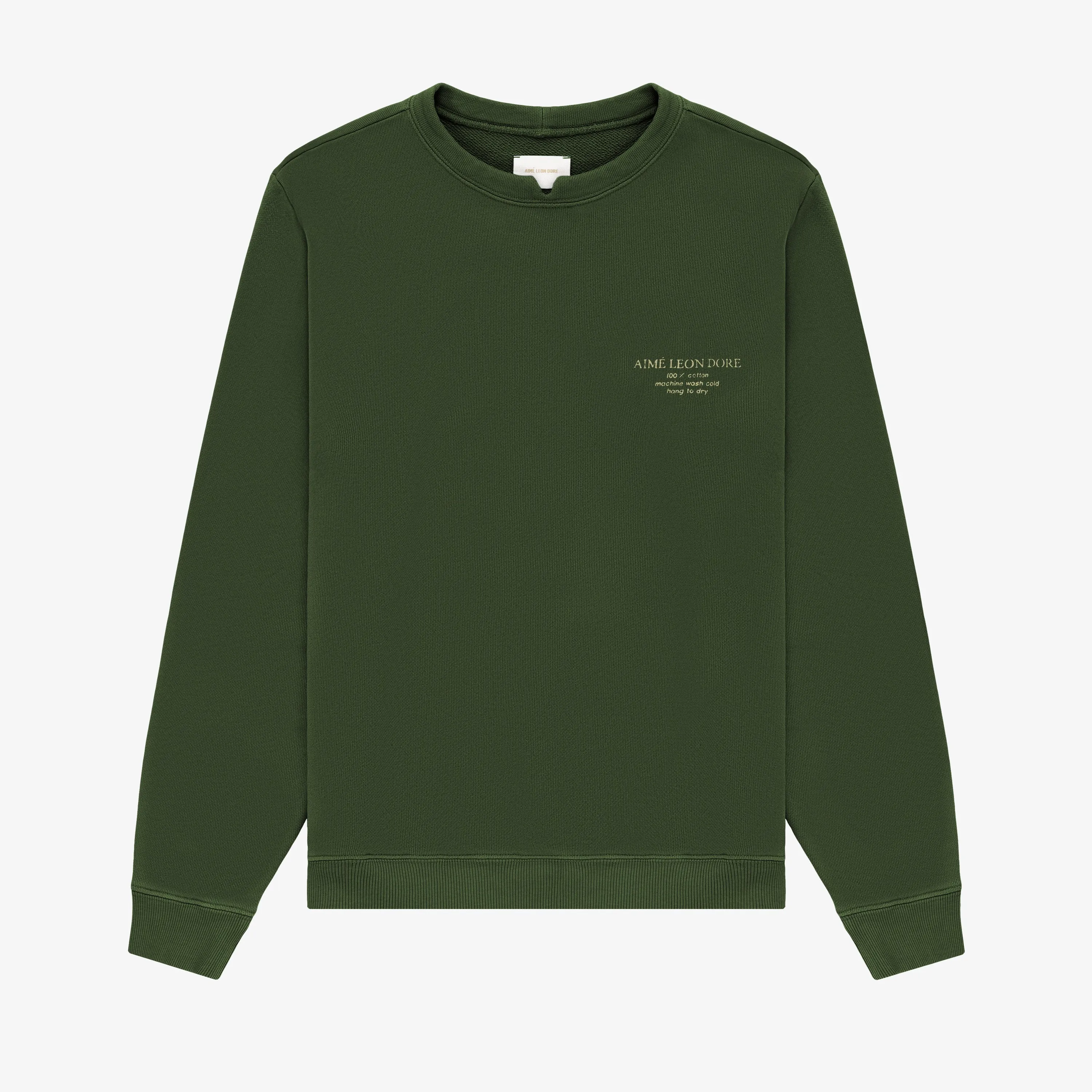 Notch Collar Crewneck Sweatshirt sold by Aime Leon Dore