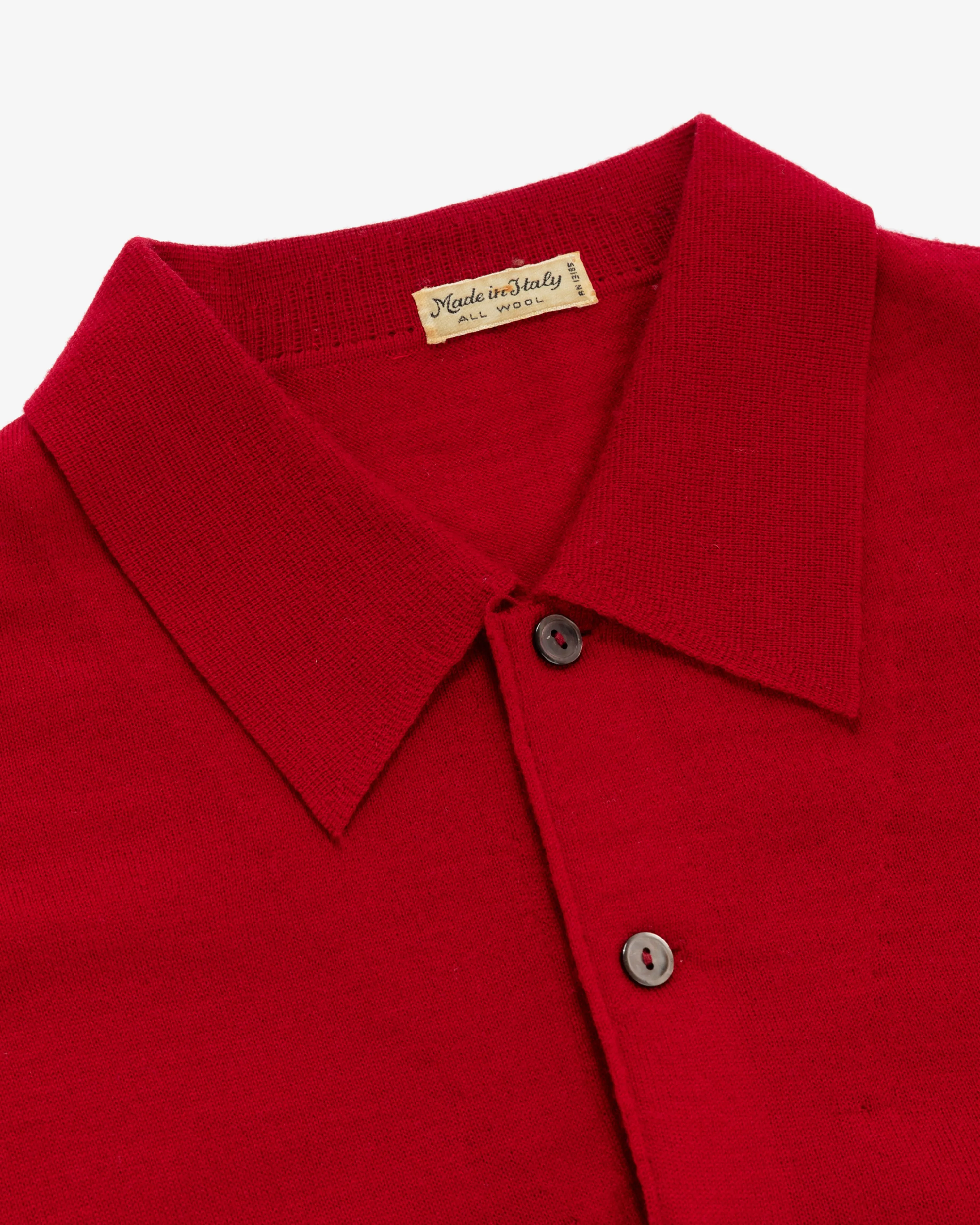 Vintage Wool Sweater Polo sold by Aime Leon Dore product image thumbnail 3