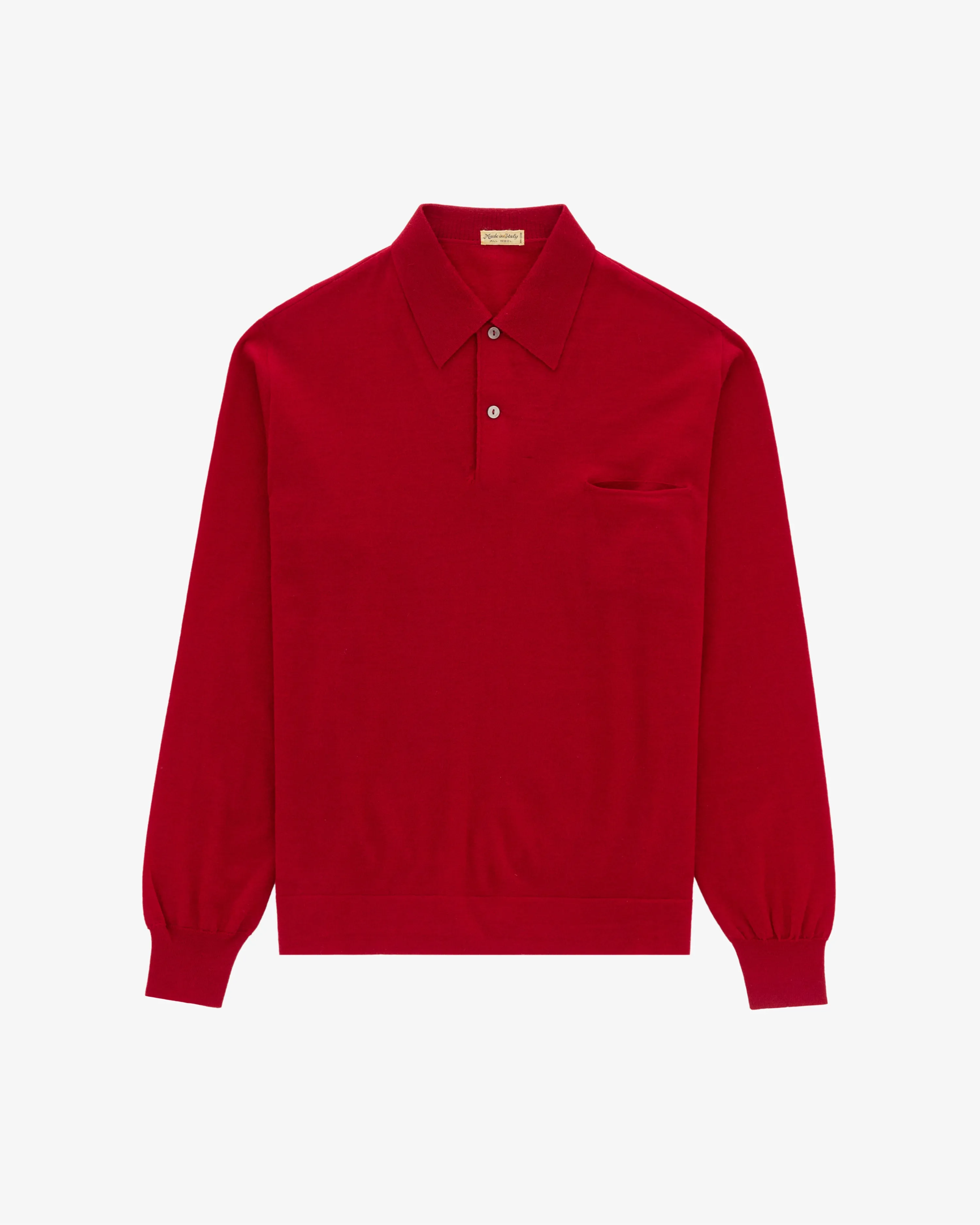 Vintage Wool Sweater Polo sold by Aime Leon Dore product image thumbnail 2