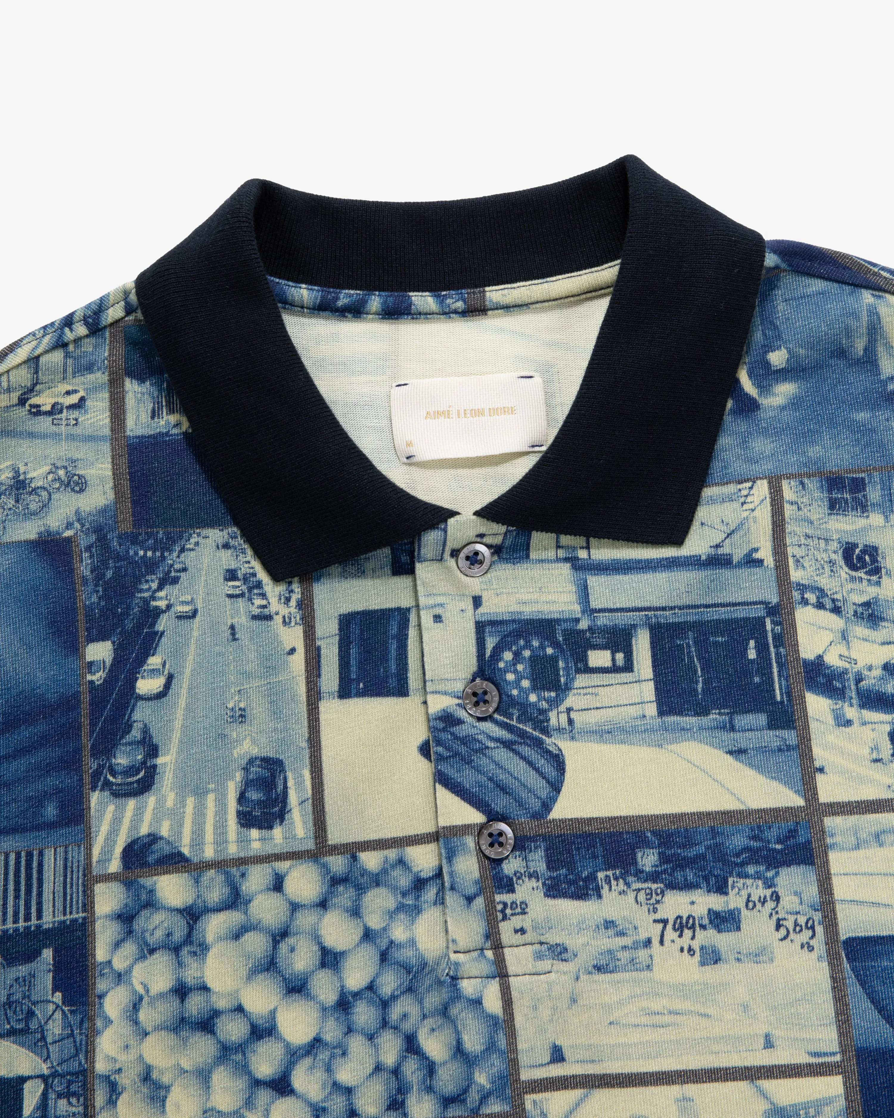 Printed Piqué Polo sold by Aime Leon Dore product image thumbnail 4