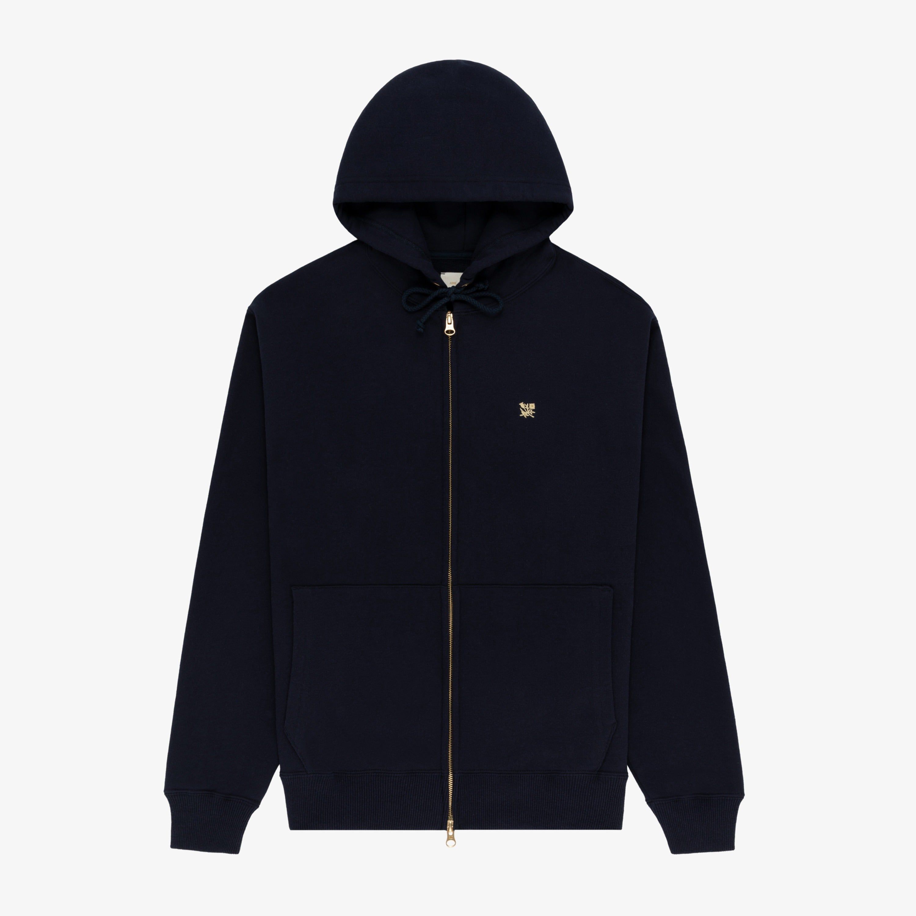 Full-Zip Crest Hoodie sold by Aime Leon Dore