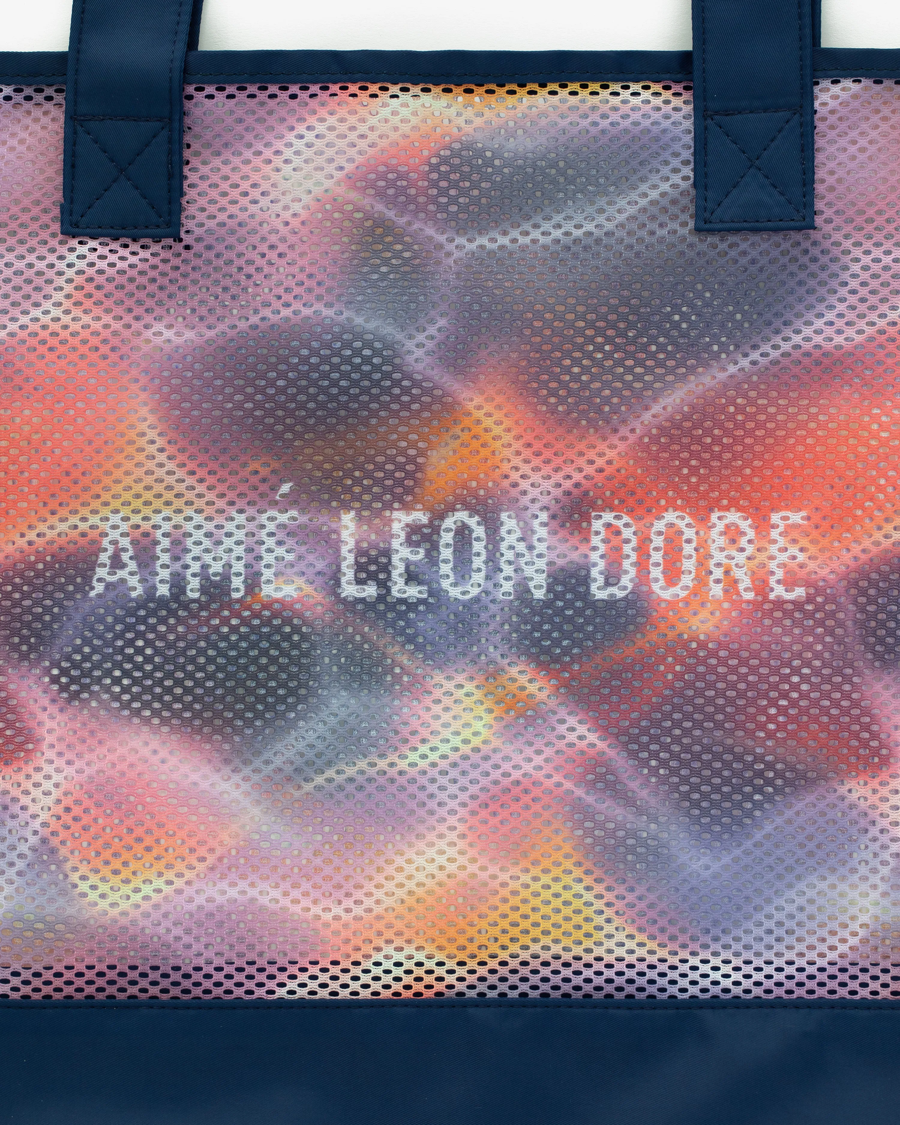Aqua Print Mesh Tote Bag sold by Aime Leon Dore product image thumbnail 3
