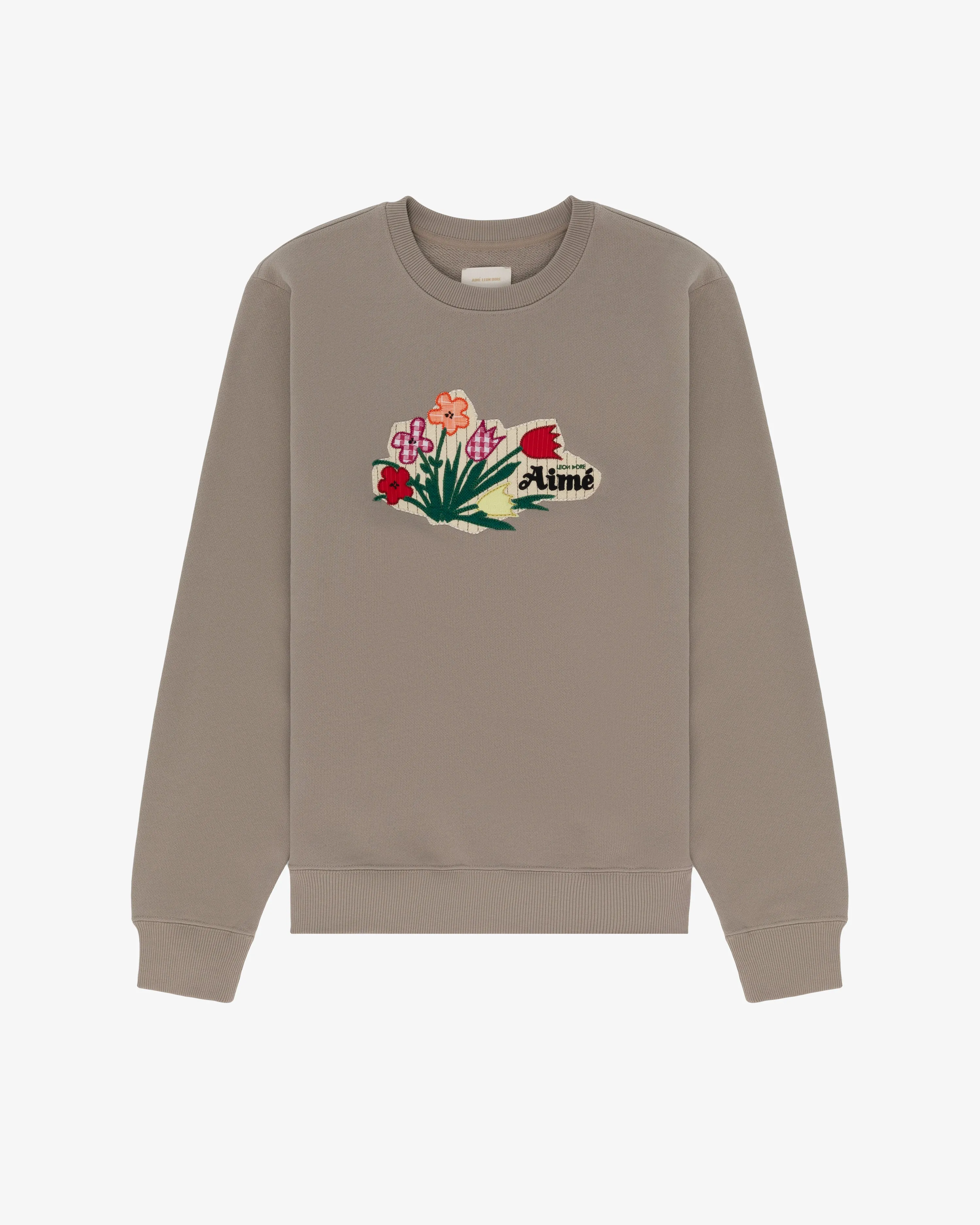 Floral Appliqué Crewneck Sweatshirt sold by Aime Leon Dore product image thumbnail 2