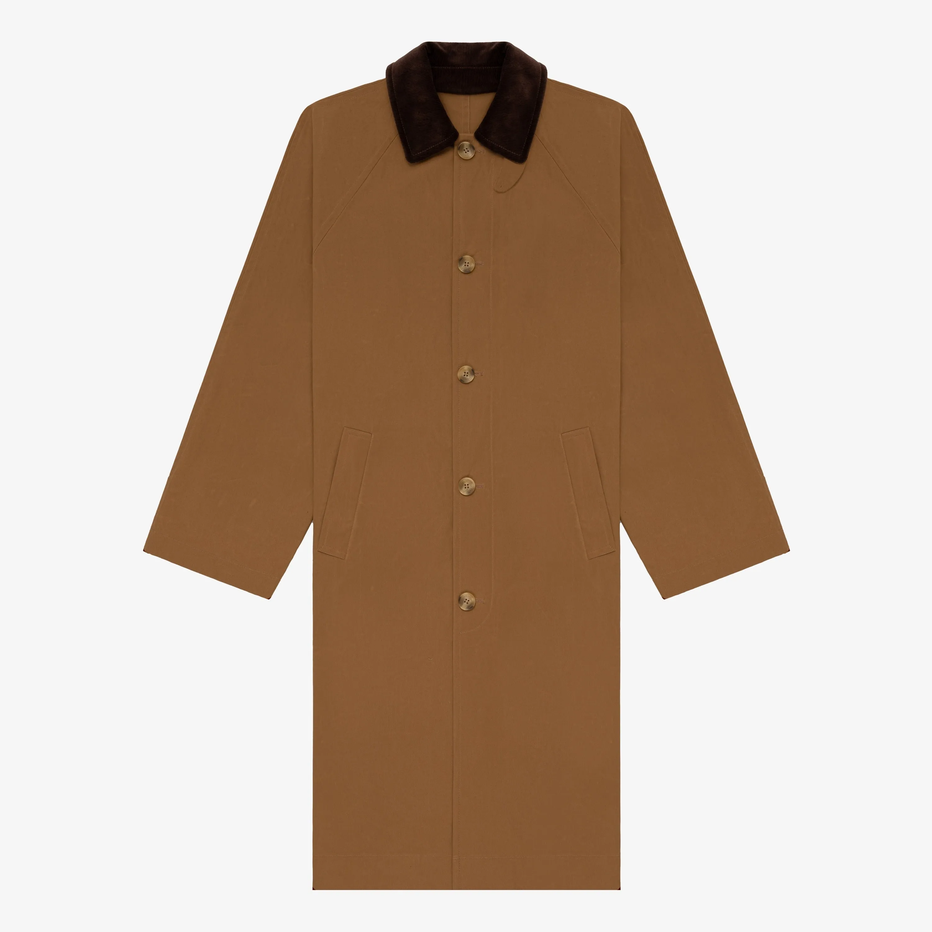 Waxed Duster Coat sold by Aime Leon Dore