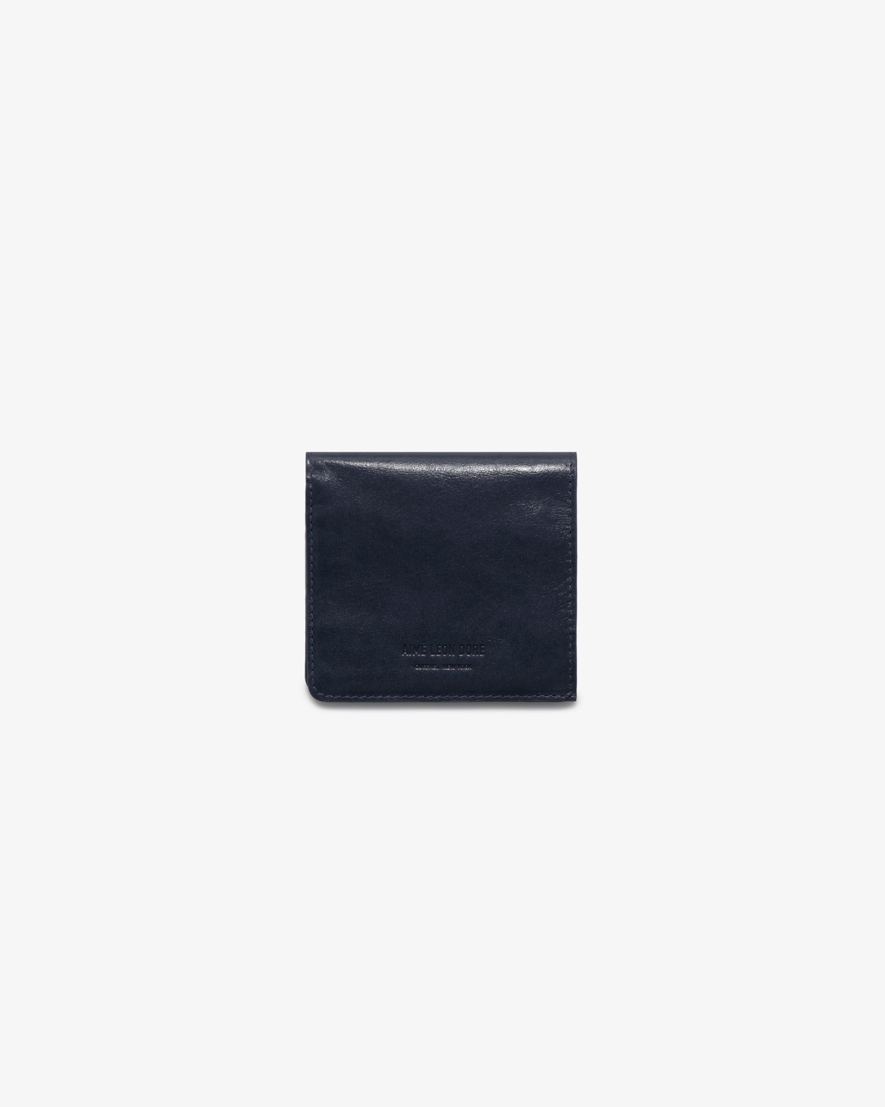 Debossed Logo Leather Bi-Fold Wallet sold by Aime Leon Dore product image thumbnail 2