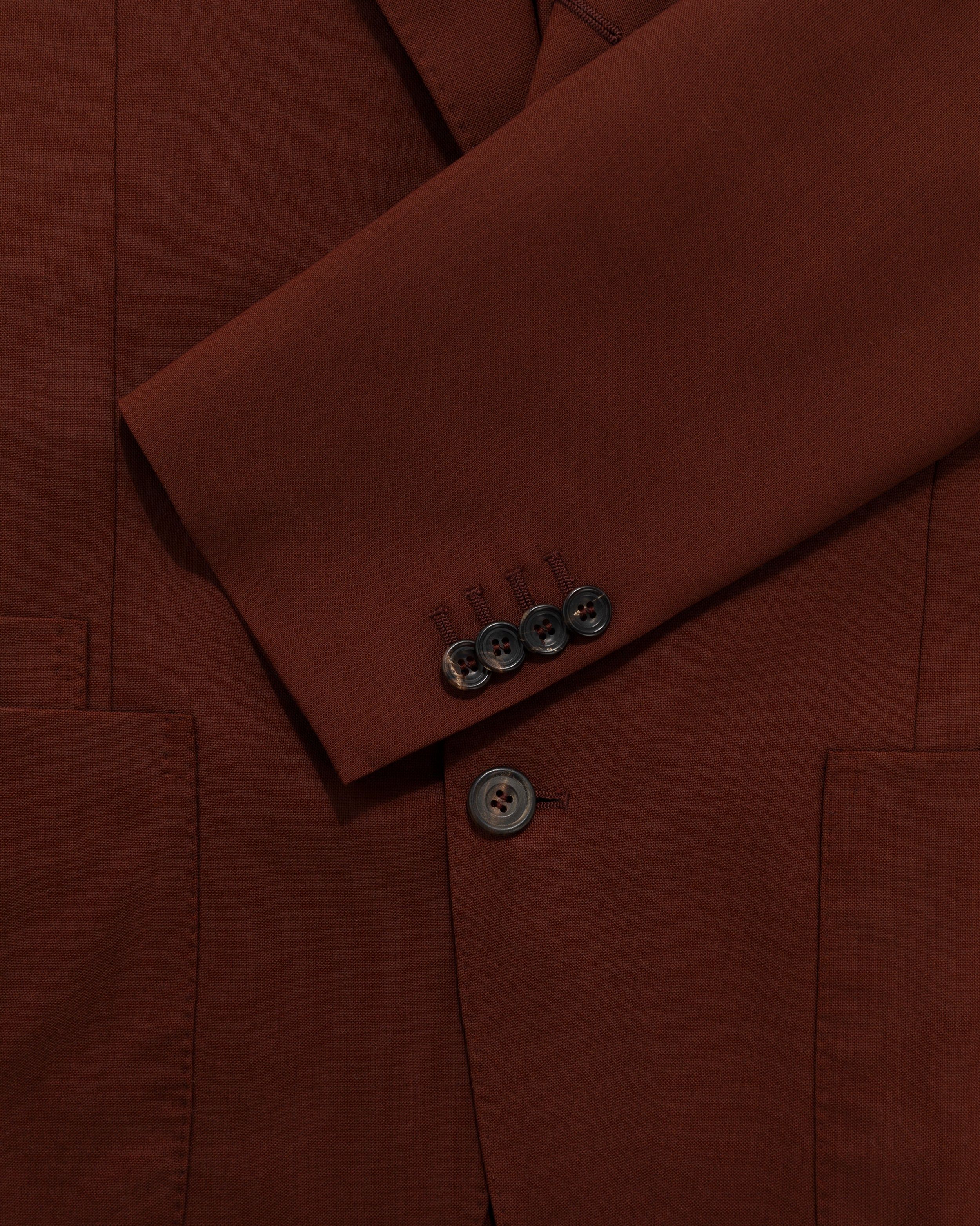 ALD / Drake's Single Breasted Wool Fresco Suit Jacket sold by Aime Leon Dore product image thumbnail 3