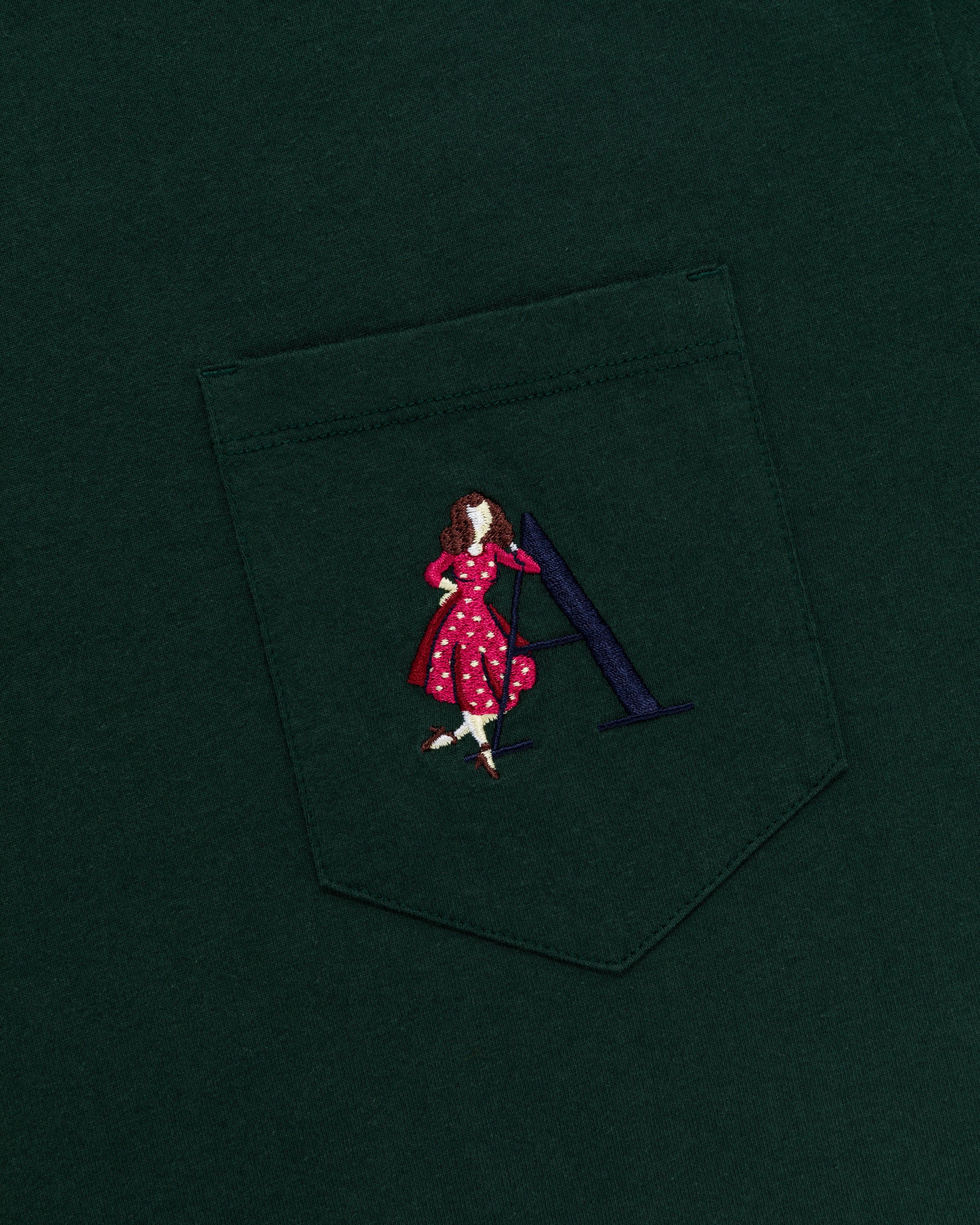 Embroidered 'A' Pocket Tee sold by Aime Leon Dore product image thumbnail 3
