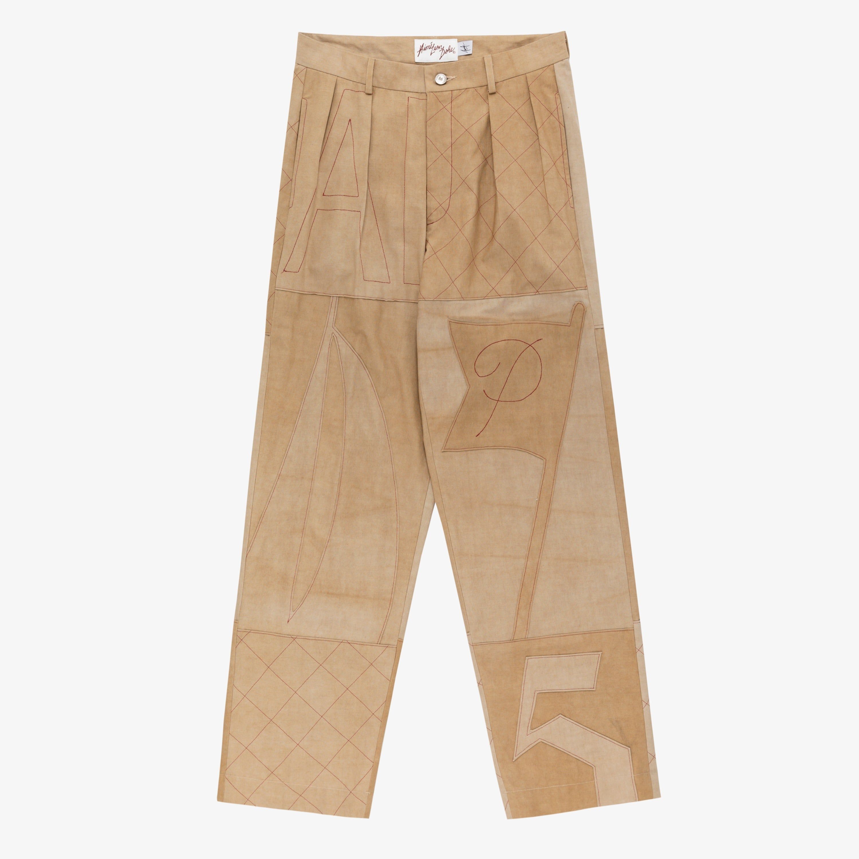 ALD / Franck Pellegrino Pleated Trouser sold by Aime Leon Dore