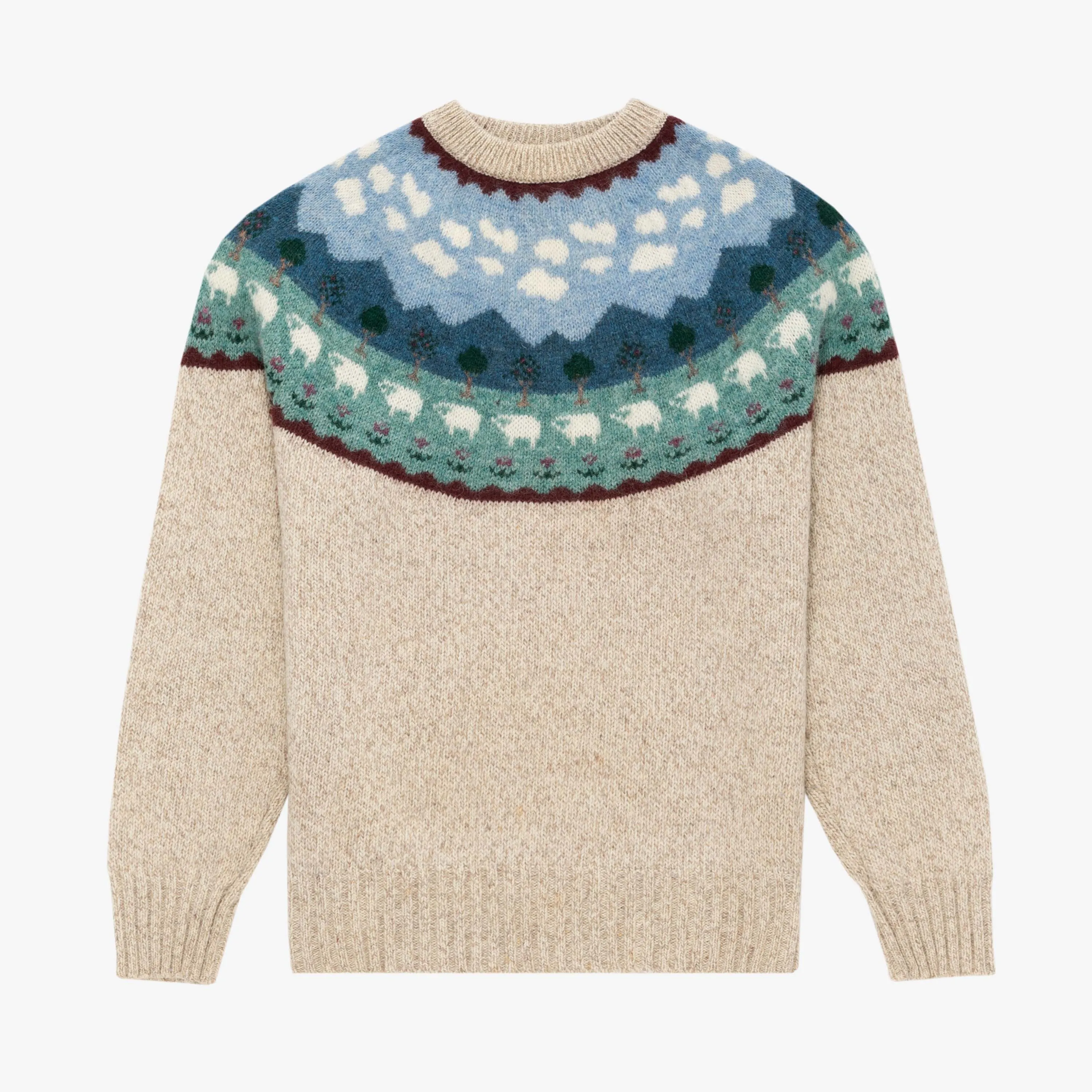 Vintage Sheep Graphic Sweater sold by Aime Leon Dore