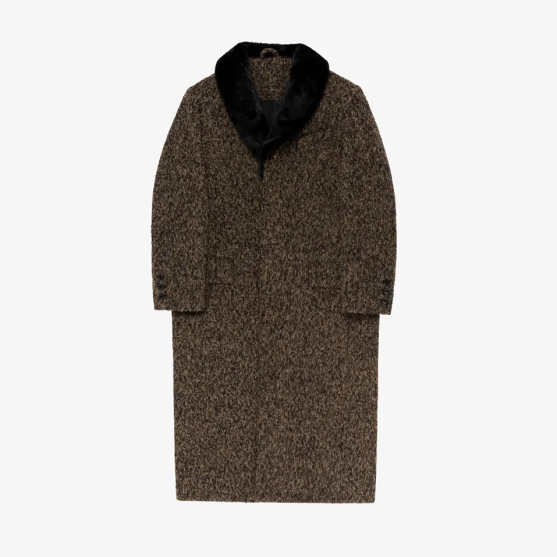 Fur Collar Topcoat made by Aime Leon Dore