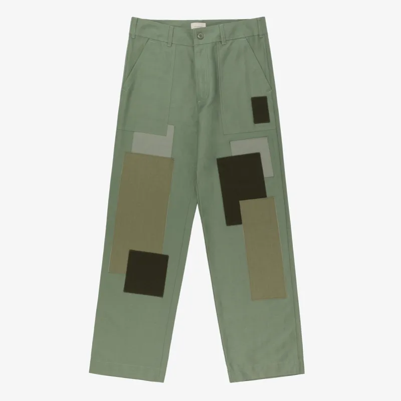 Patchwork Field Pant sold by Aime Leon Dore