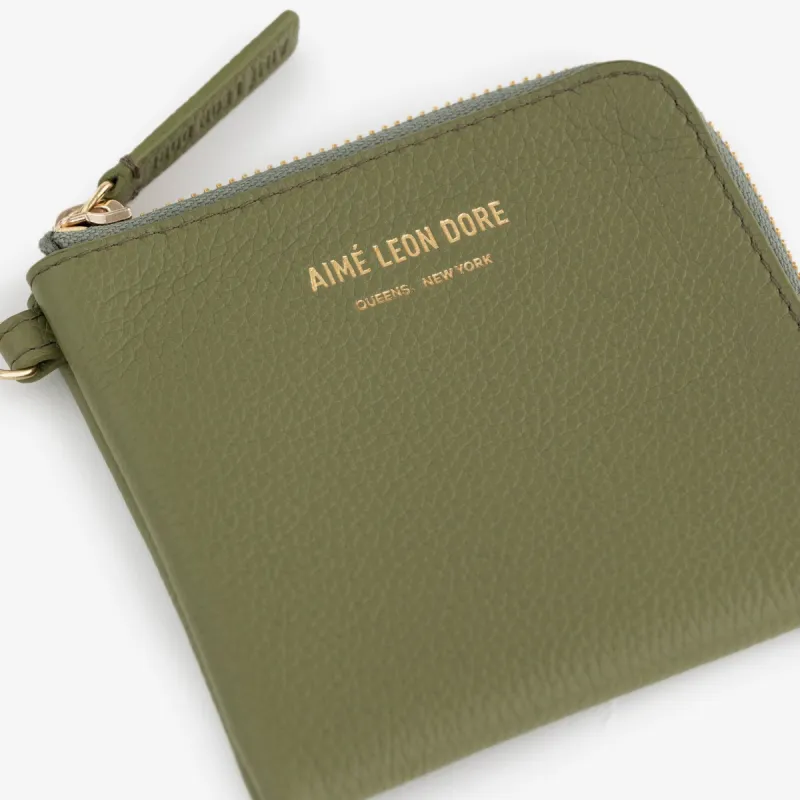 Leather Zip Wallet | Parallel