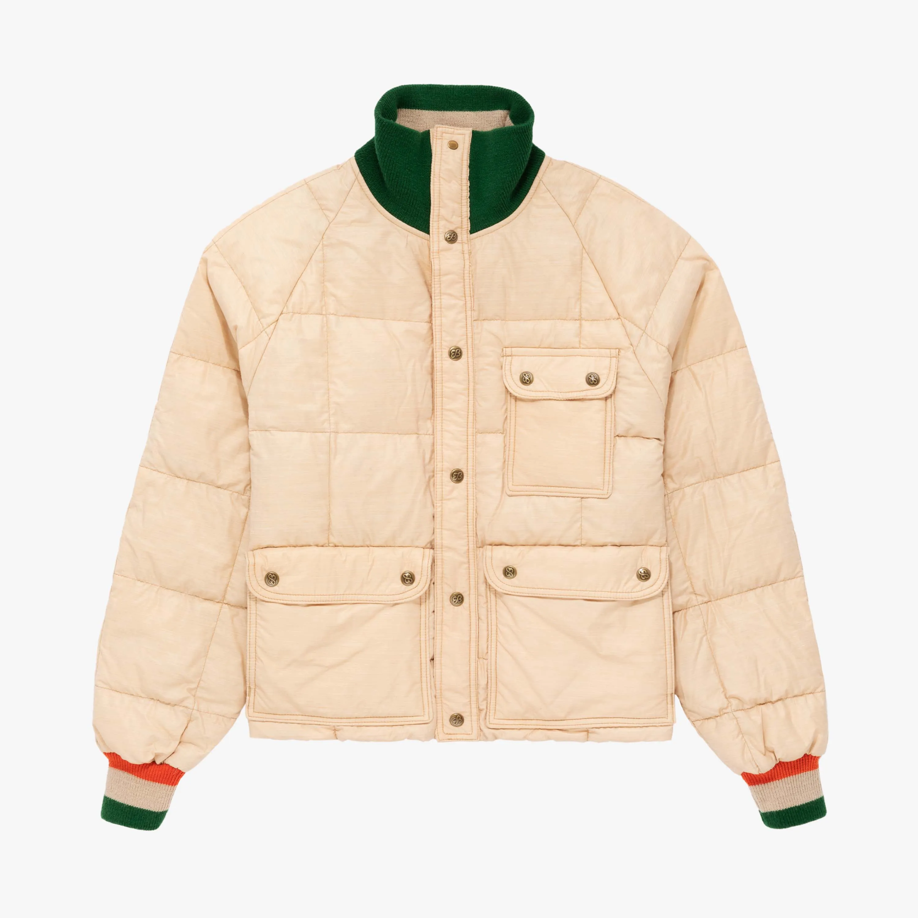 Vintage Quilted Down Coat sold by Aime Leon Dore