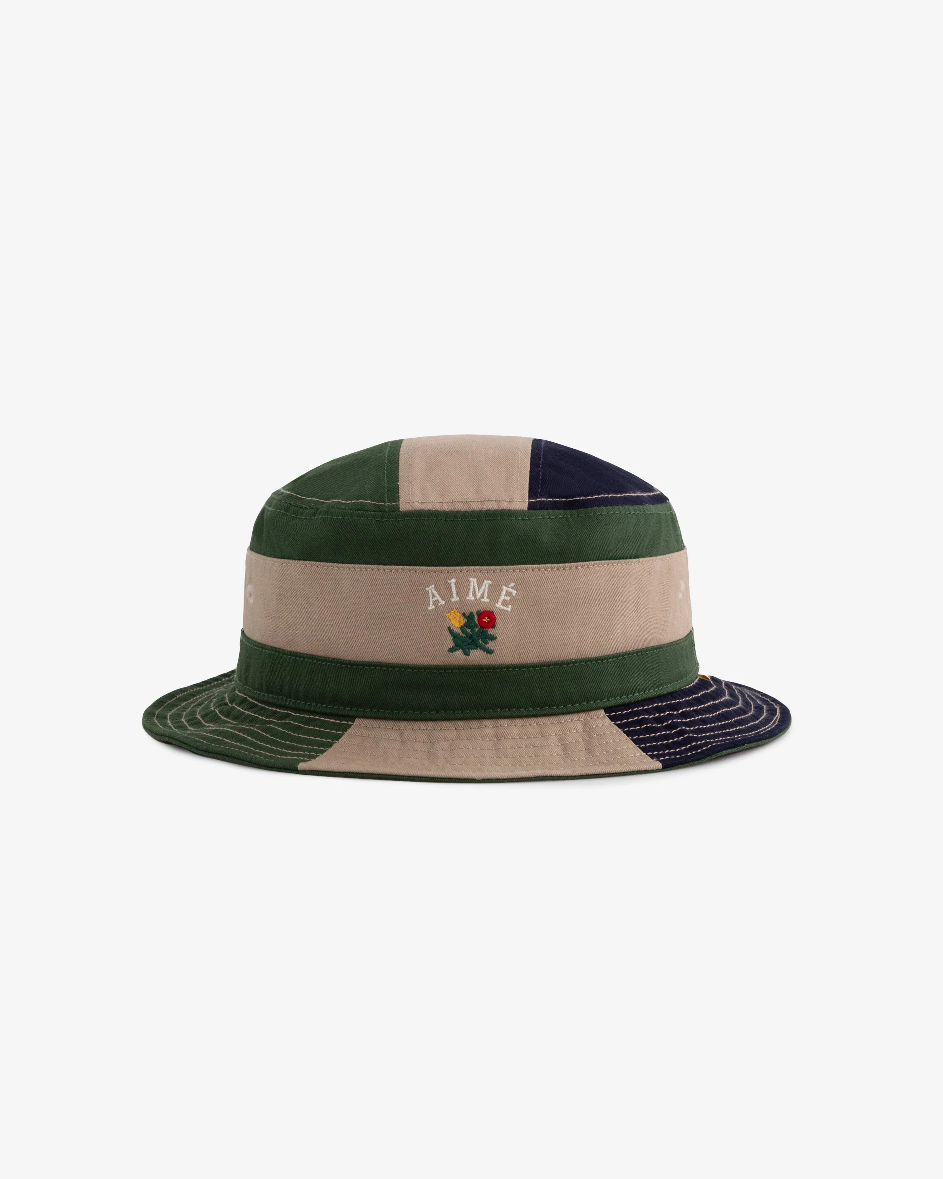 Colorblock Crest Bucket Hat sold by Aime Leon Dore product image thumbnail 2