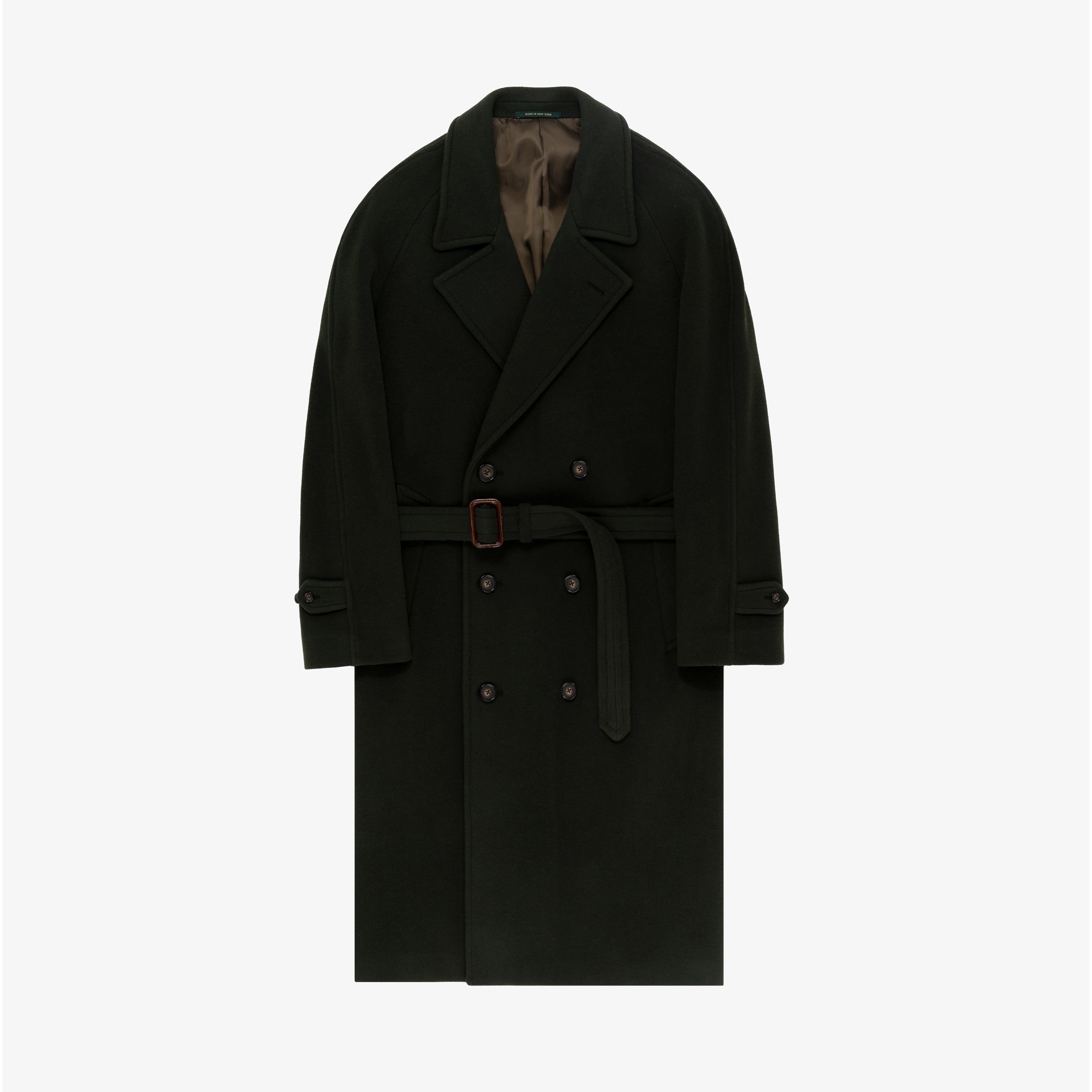 Double Breasted Wool Topcoat sold by Aime Leon Dore