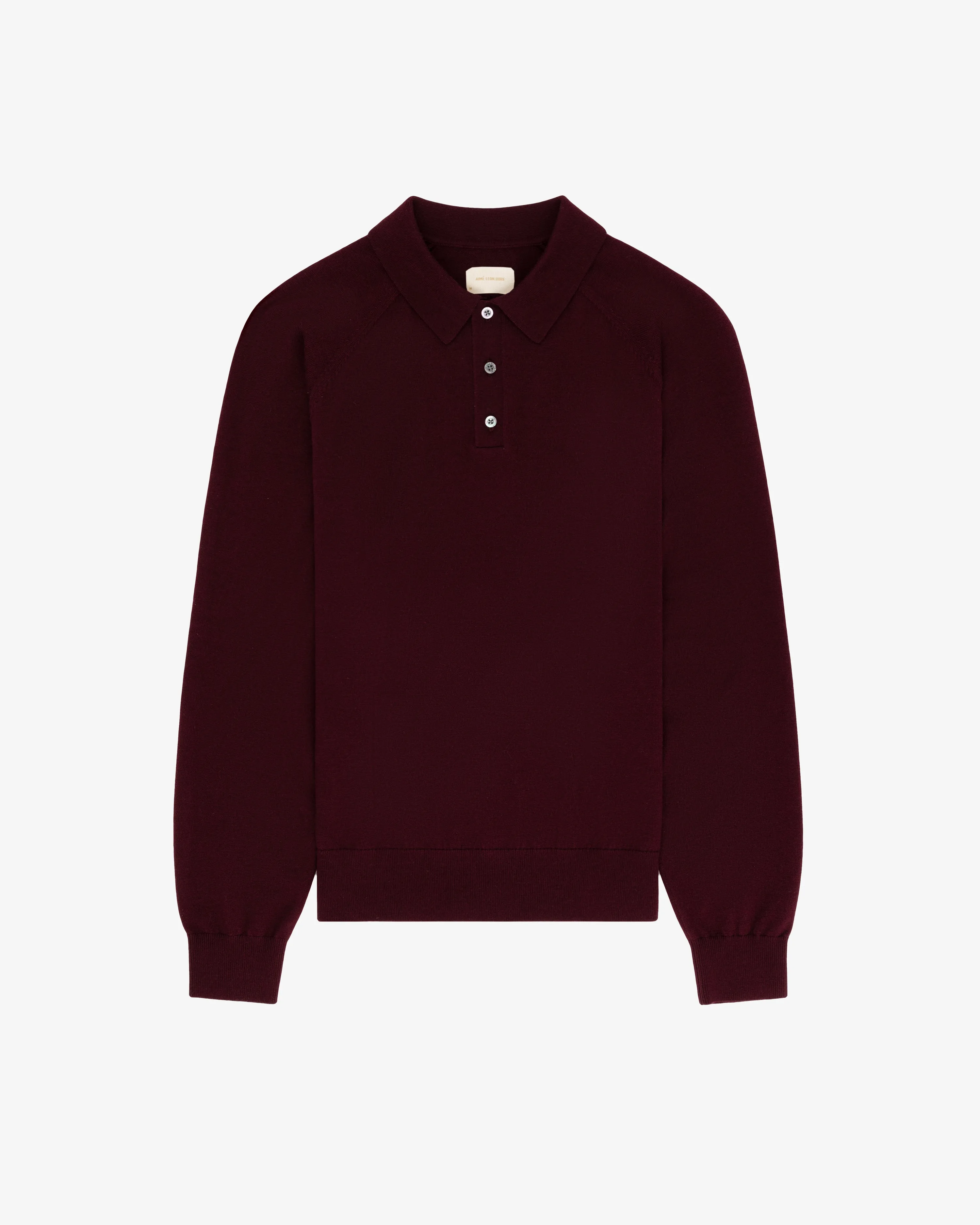 Merino Silk Long-Sleeve Polo sold by Aime Leon Dore product image thumbnail 2