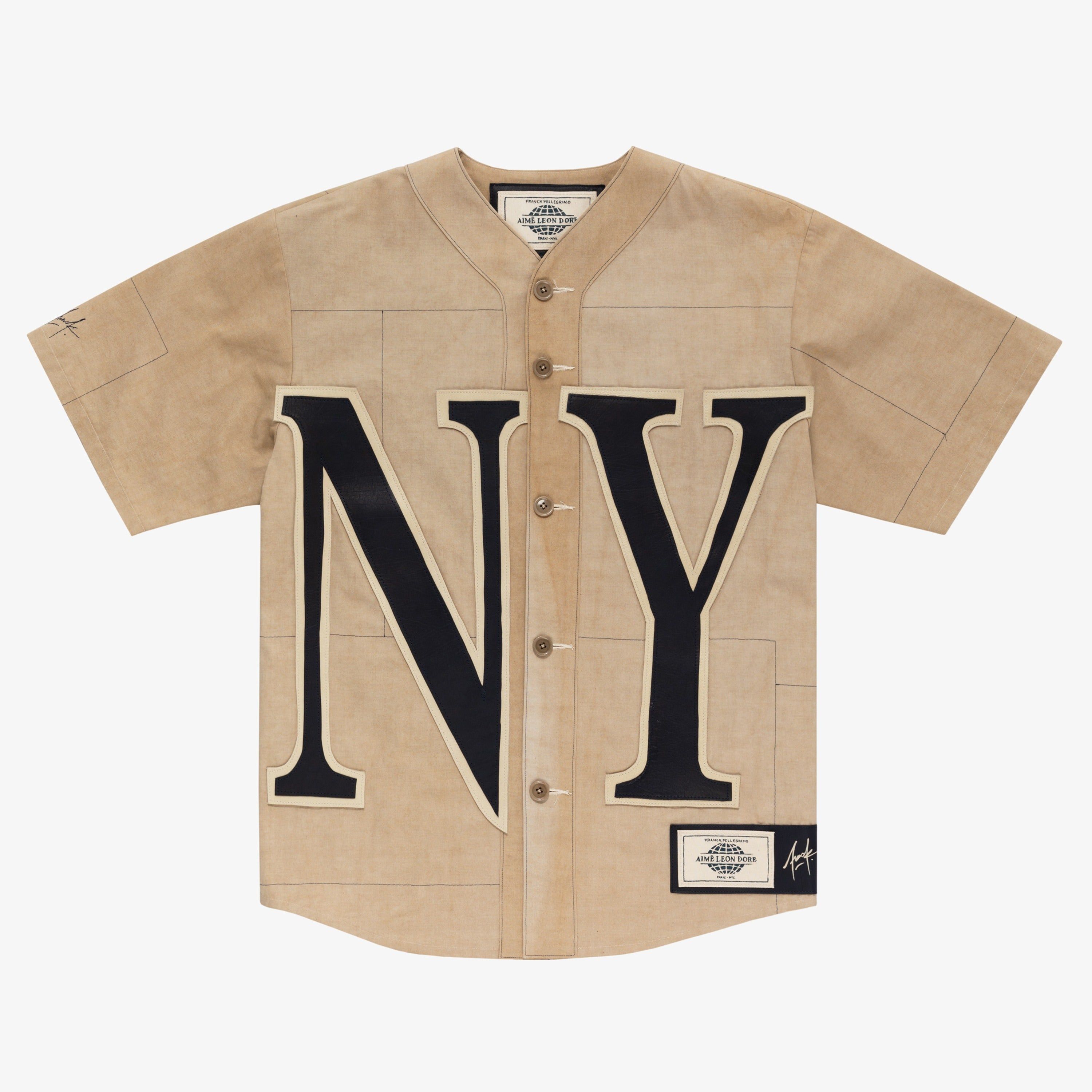 ALD / Franck Pellegrino Baseball Jersey sold by Aime Leon Dore