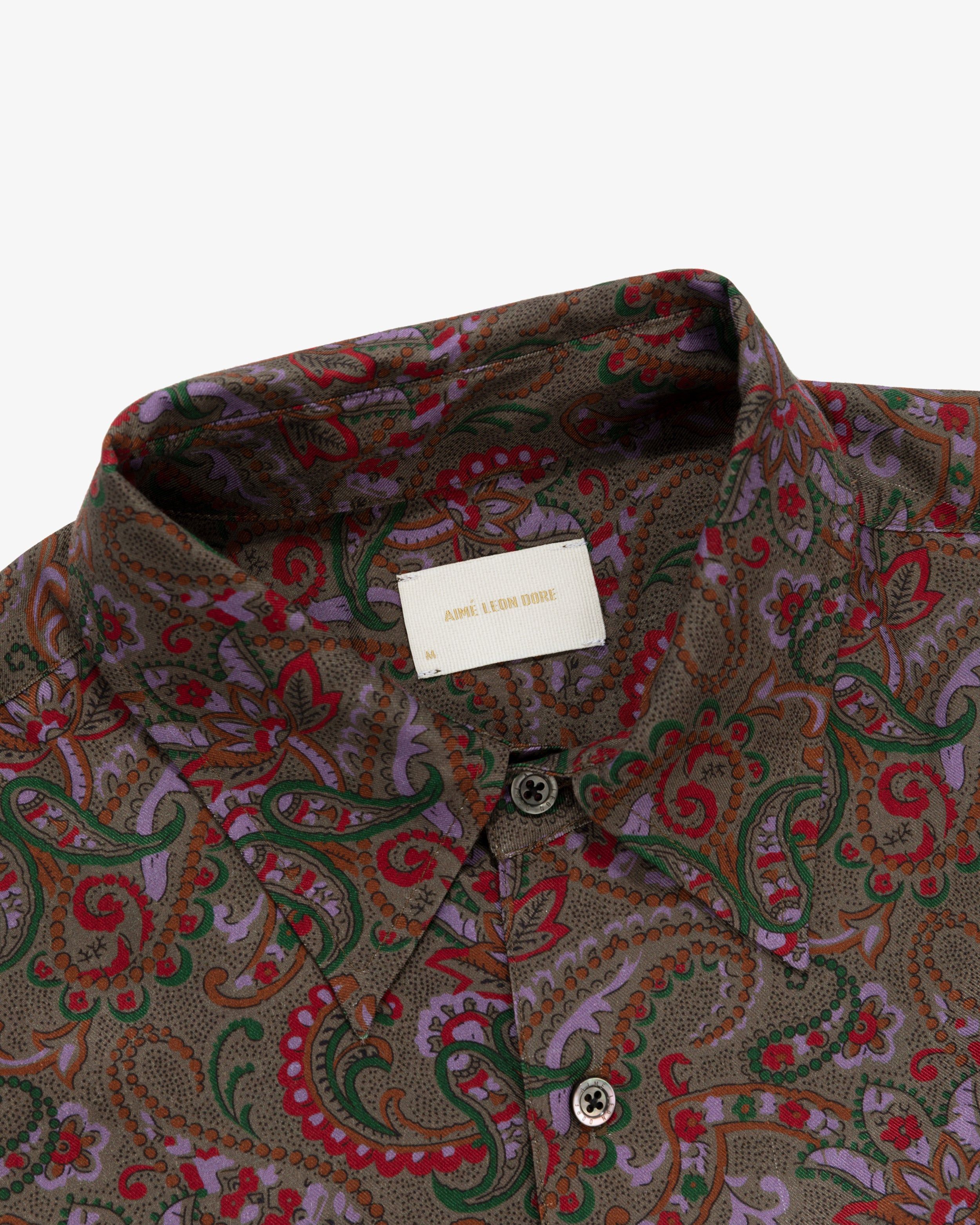 Paisley Print Shirt sold by Aime Leon Dore product image thumbnail 3