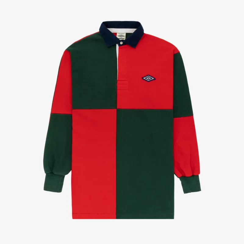 Vintage Umbro Color Blocked Wool Shirt made by Aime Leon Dore