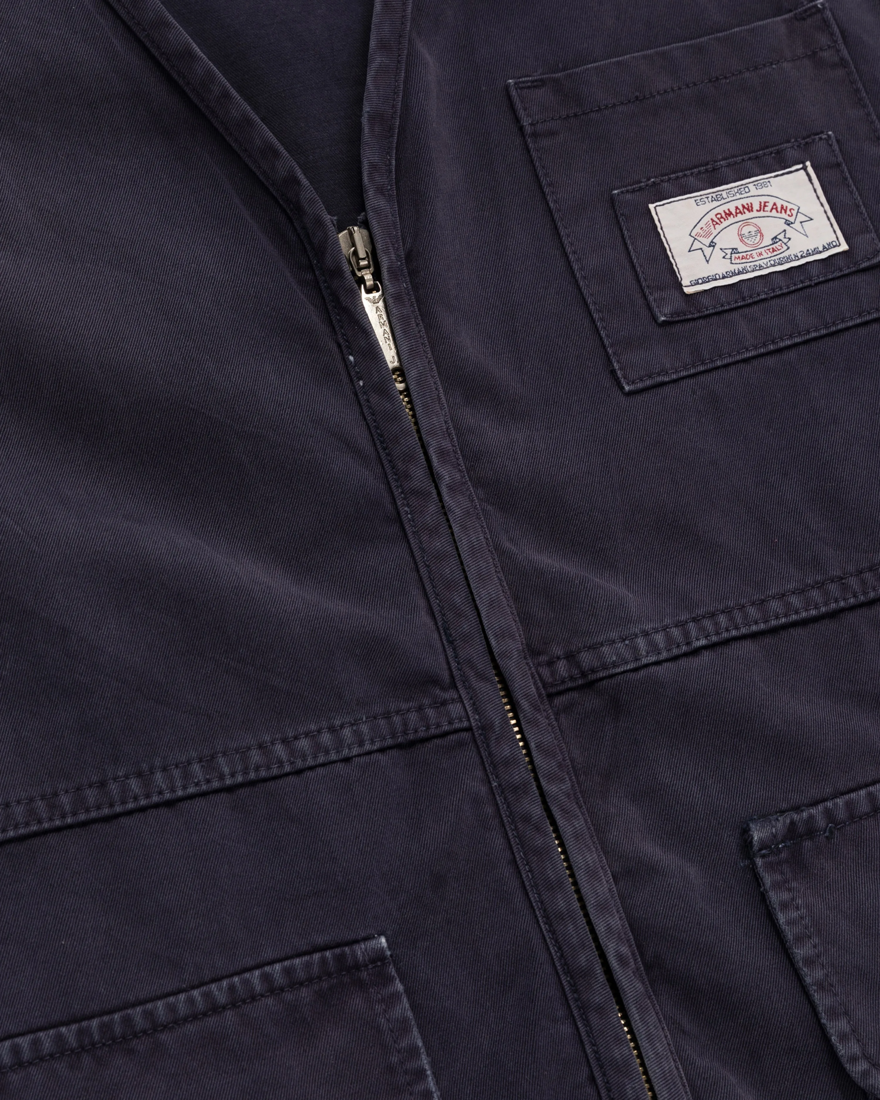 Vintage Armani Vest sold by Aime Leon Dore product image thumbnail 3