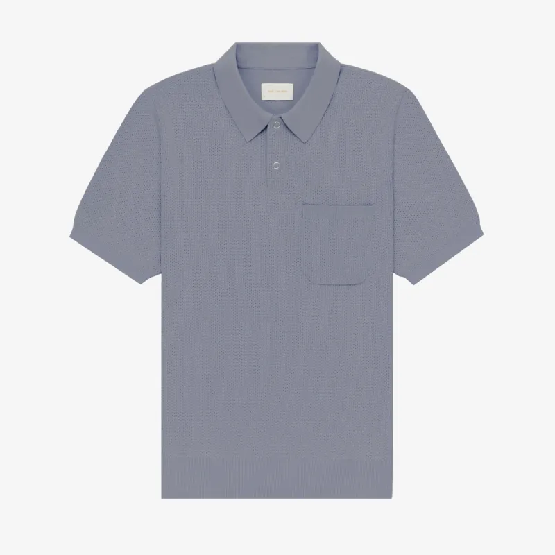 Short-Sleeve Knit Polo sold by Aime Leon Dore