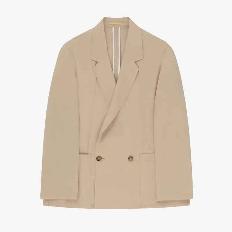 Double-Breasted Gabardine Jacket sold by Aime Leon Dore