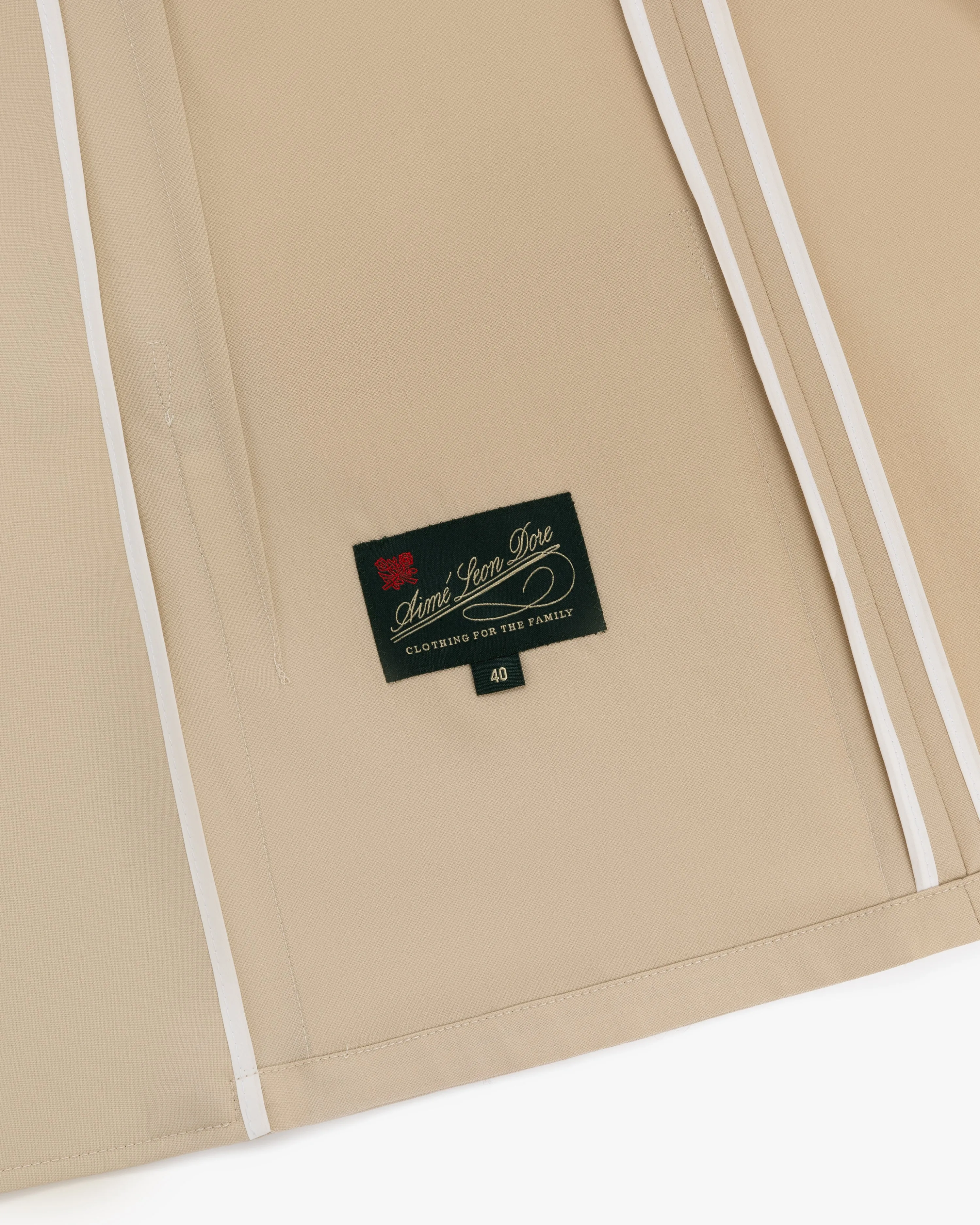 Double-Breasted Gabardine Jacket sold by Aime Leon Dore product image thumbnail 5