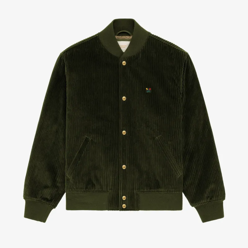 Corduroy Crest Varsity Jacket sold by Aime Leon Dore